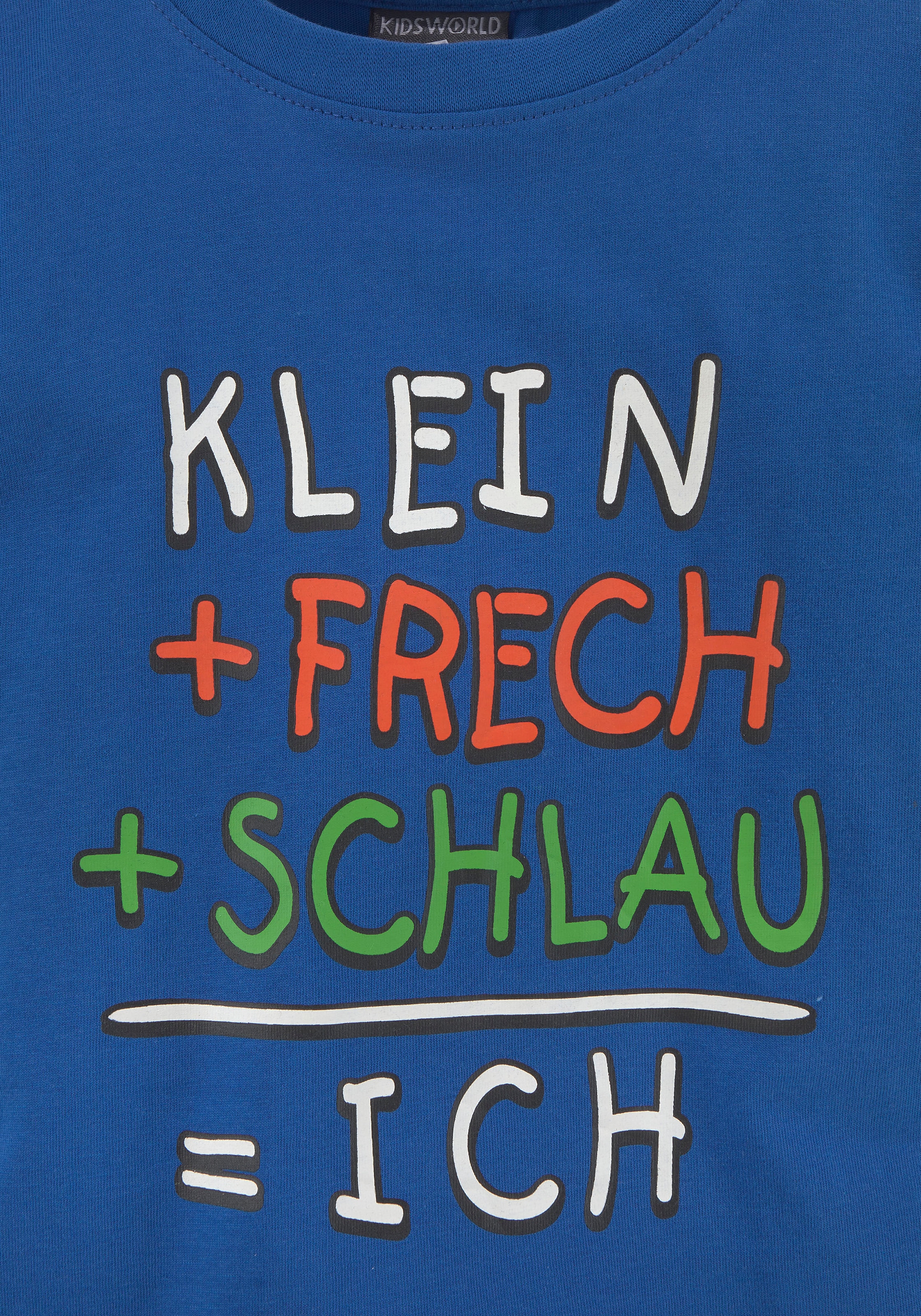 KIDSWORLD T-Shirt »KLEIN+FRECH+SCHLAU...« bei