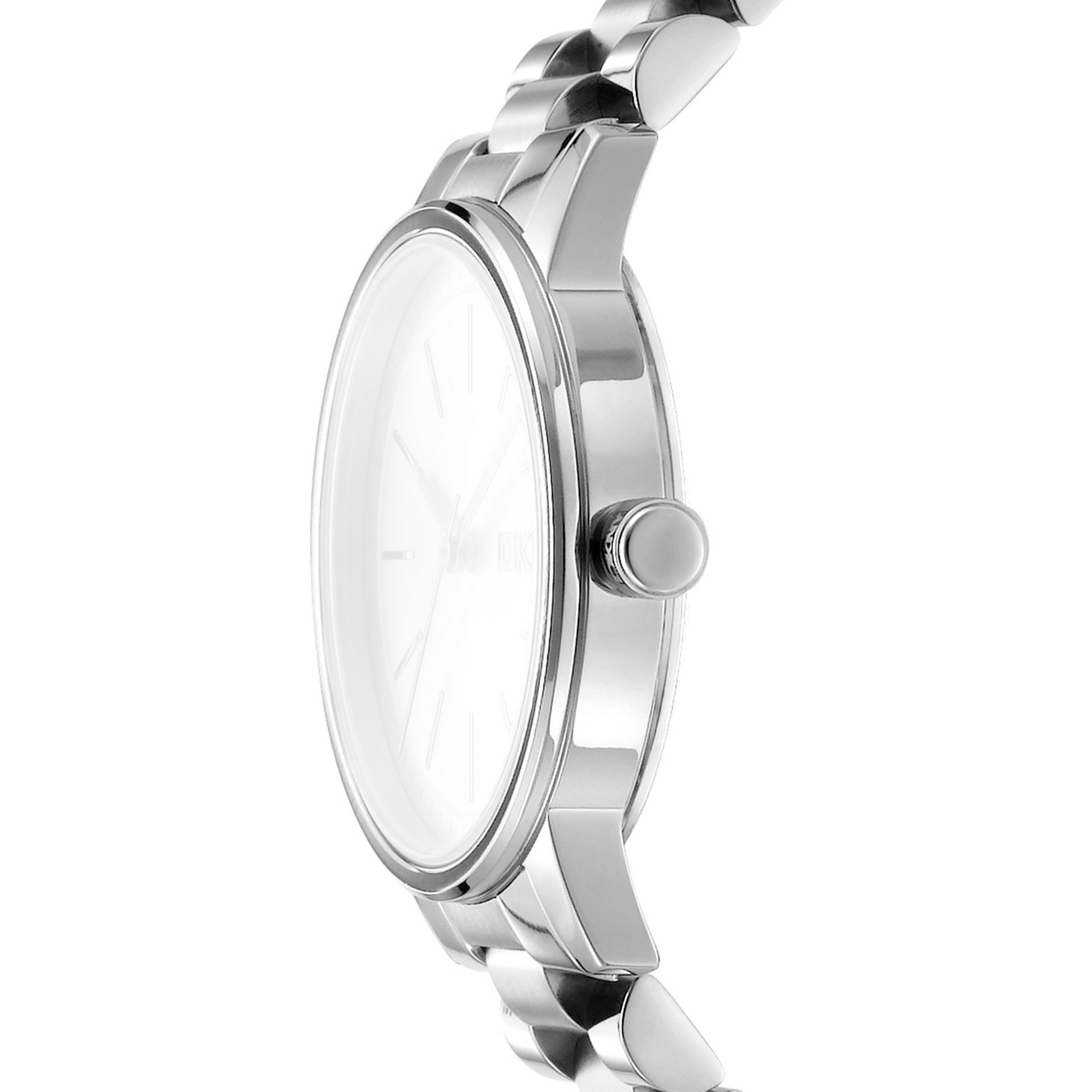 DKNY Quarzuhr »Urban« Armbanduhr, Damenuhr, Edelstahlarmband, analog