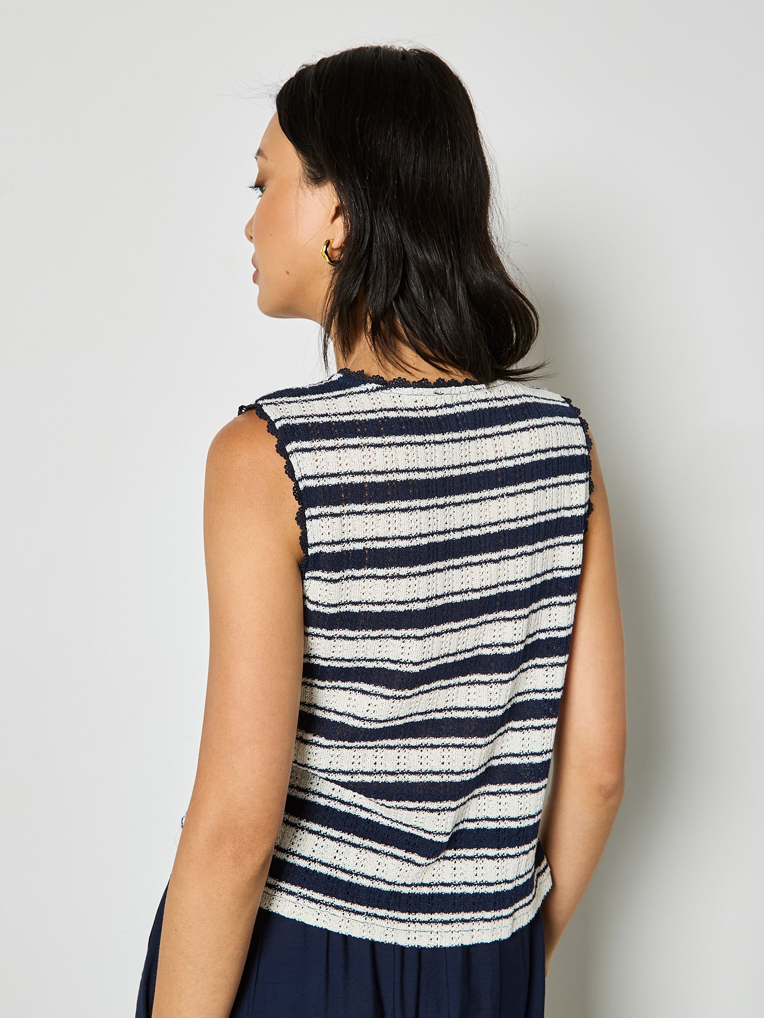 Apricot Stricktop »Top« mit Bindeband
