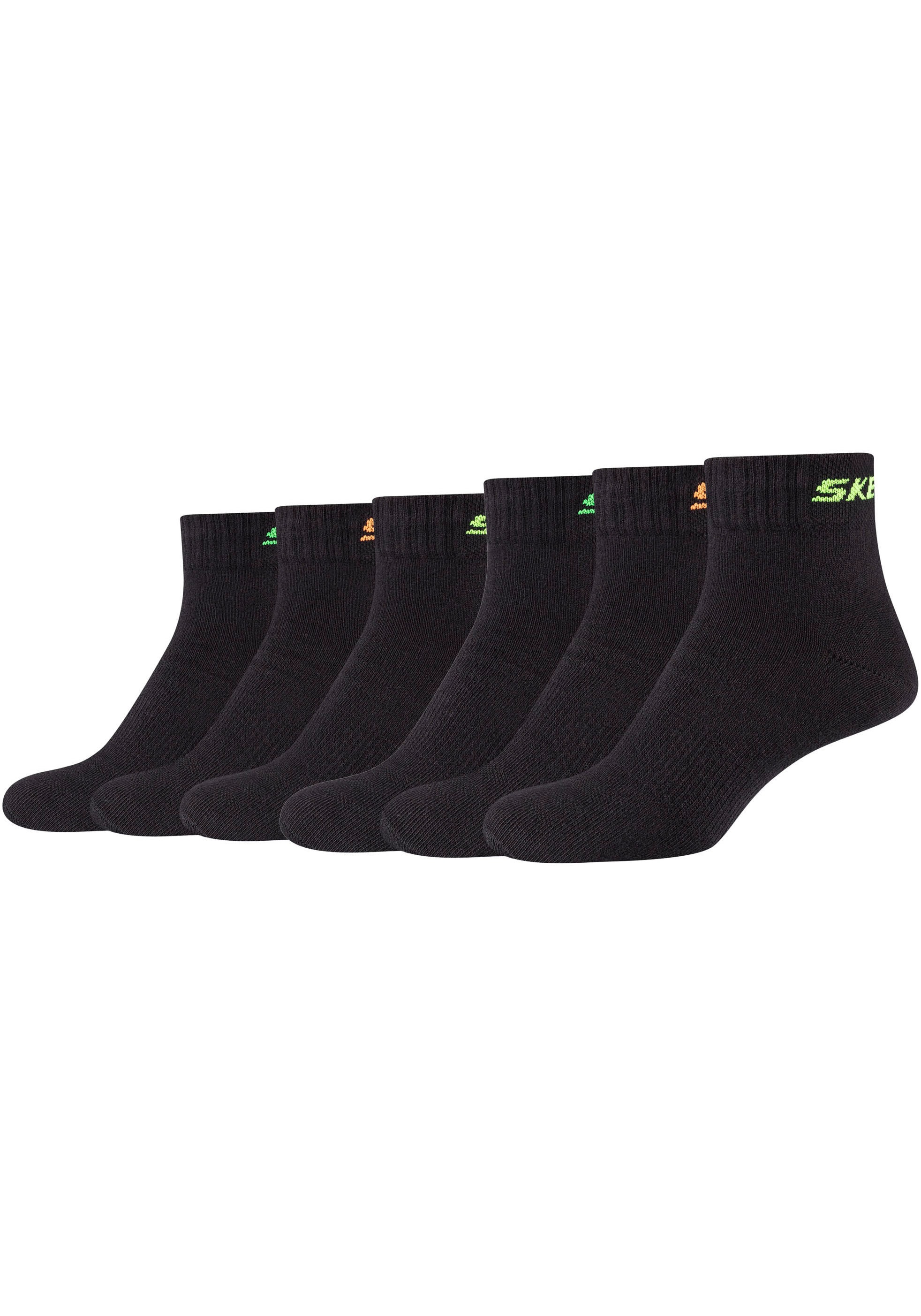 Skechers Kurzsocken, 6 Paar), Stabilität Tragen Eine (Packung, bei beim ♕ zusätzliche Mittelfußunterstützung gibt