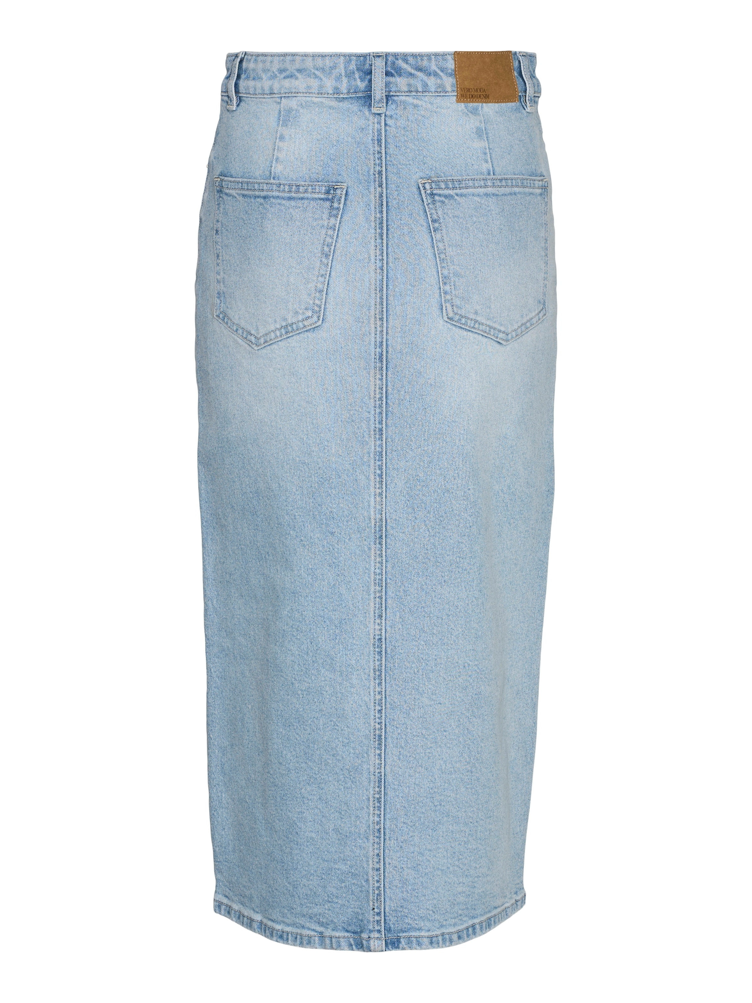 Vero Moda Maxirock »VMVERI HR CALF DENIM SKIRT GA NOOS«