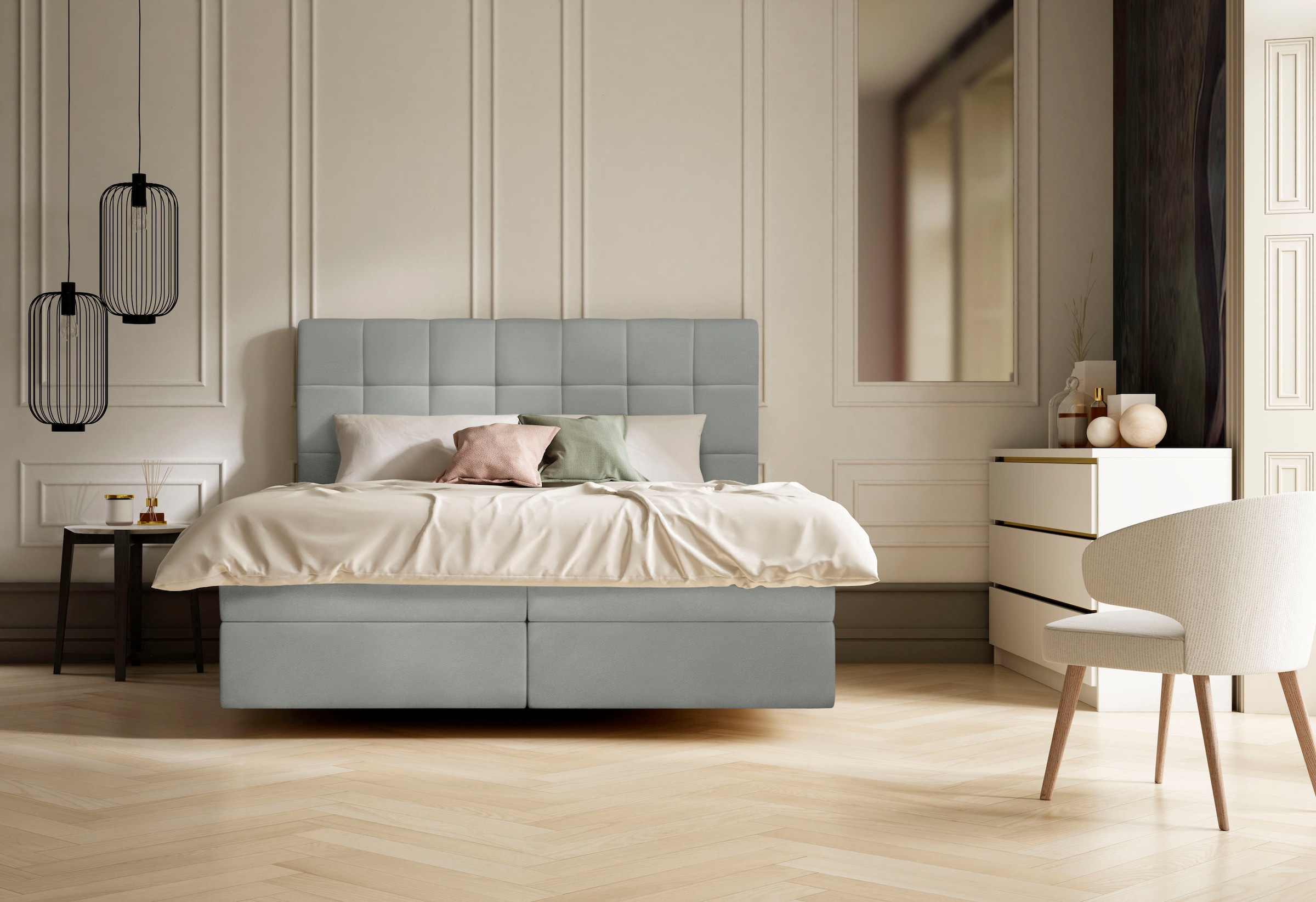 Schlaraffia Boxspringbett »Aida«, mit GELTEX® Next Topper und 7-Zonen-Tonnentaschen-Federkernmatratze