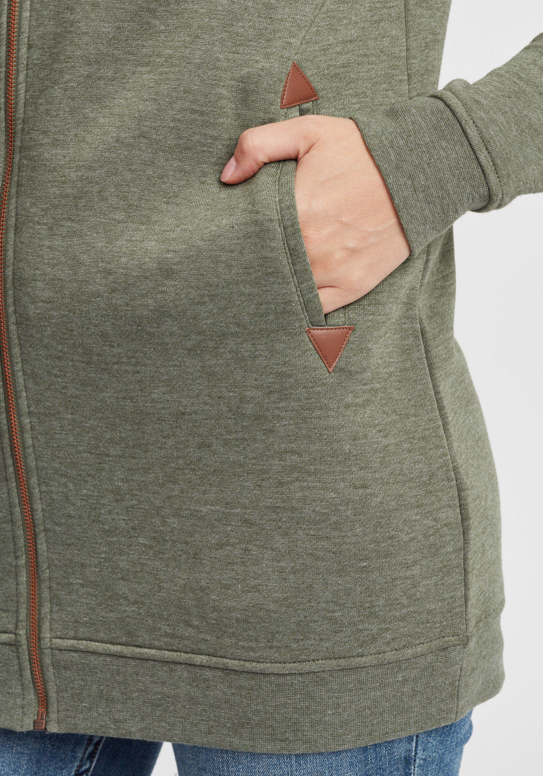 OXMO Kapuzensweatjacke »Kapuzensweatjacke OXVicky«