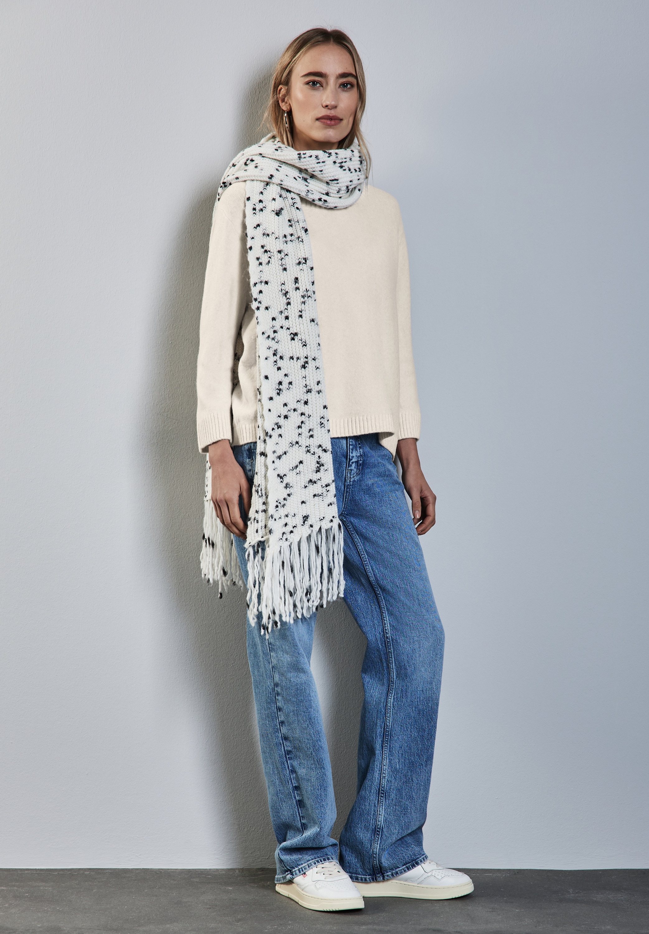 STREET ONE Strickpullover mit 3/4-Ärmeln