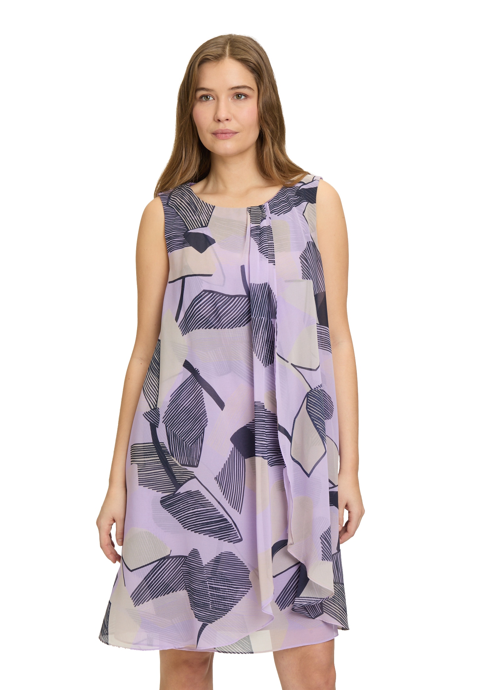 Betty&Co Chiffonkleid »Chiffonkleid im Layer Look«