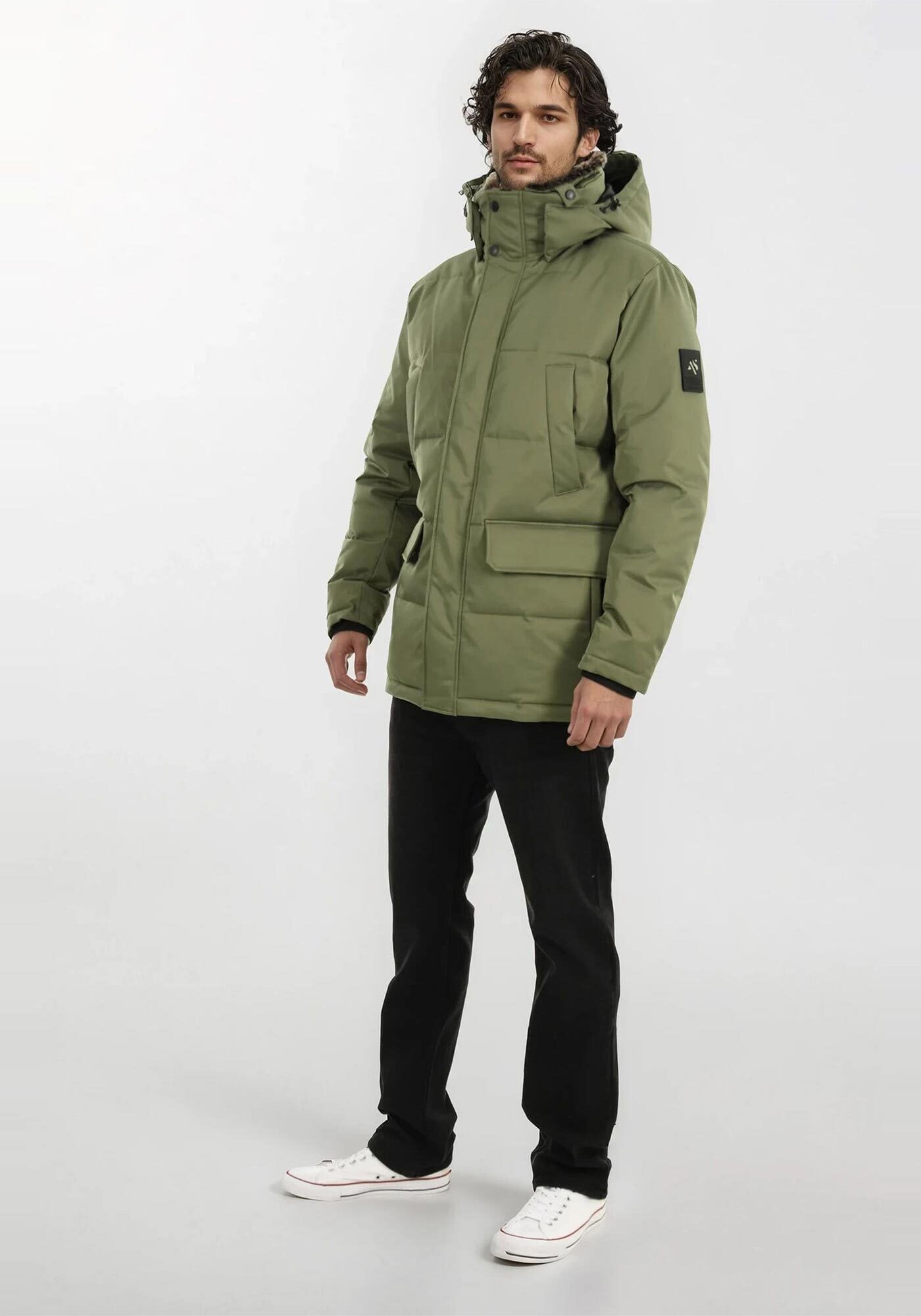 Alessandro Salvarini Winterjacke »A. Salvarini warme Herren Winterjacke wasserabweisend AS456«