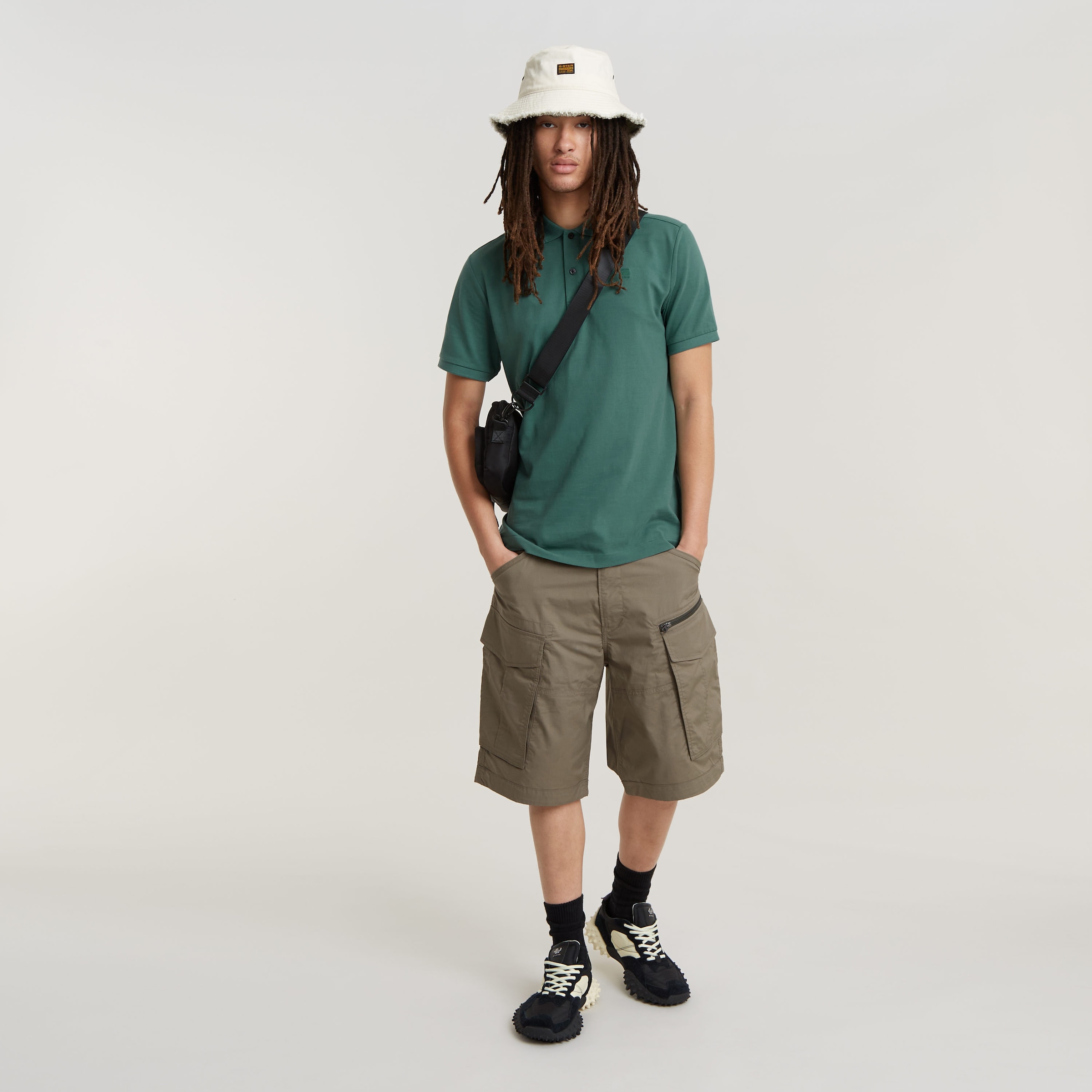 G-STAR Poloshirt »Dunda slim fit«, Logoprägung auf der Brust