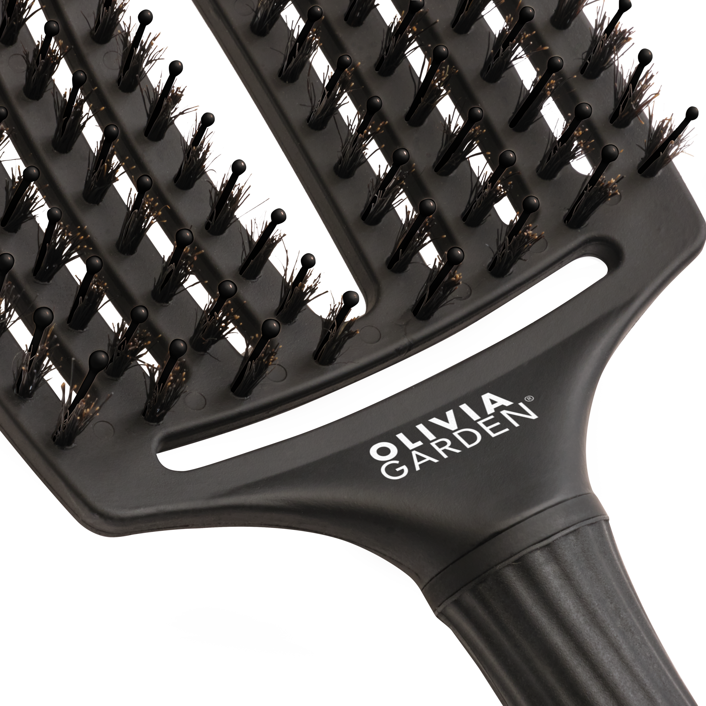 OLIVIA GARDEN Haarentwirrbürste »Fingerbrush Combo S« Wildschwein-/Nylonborsten