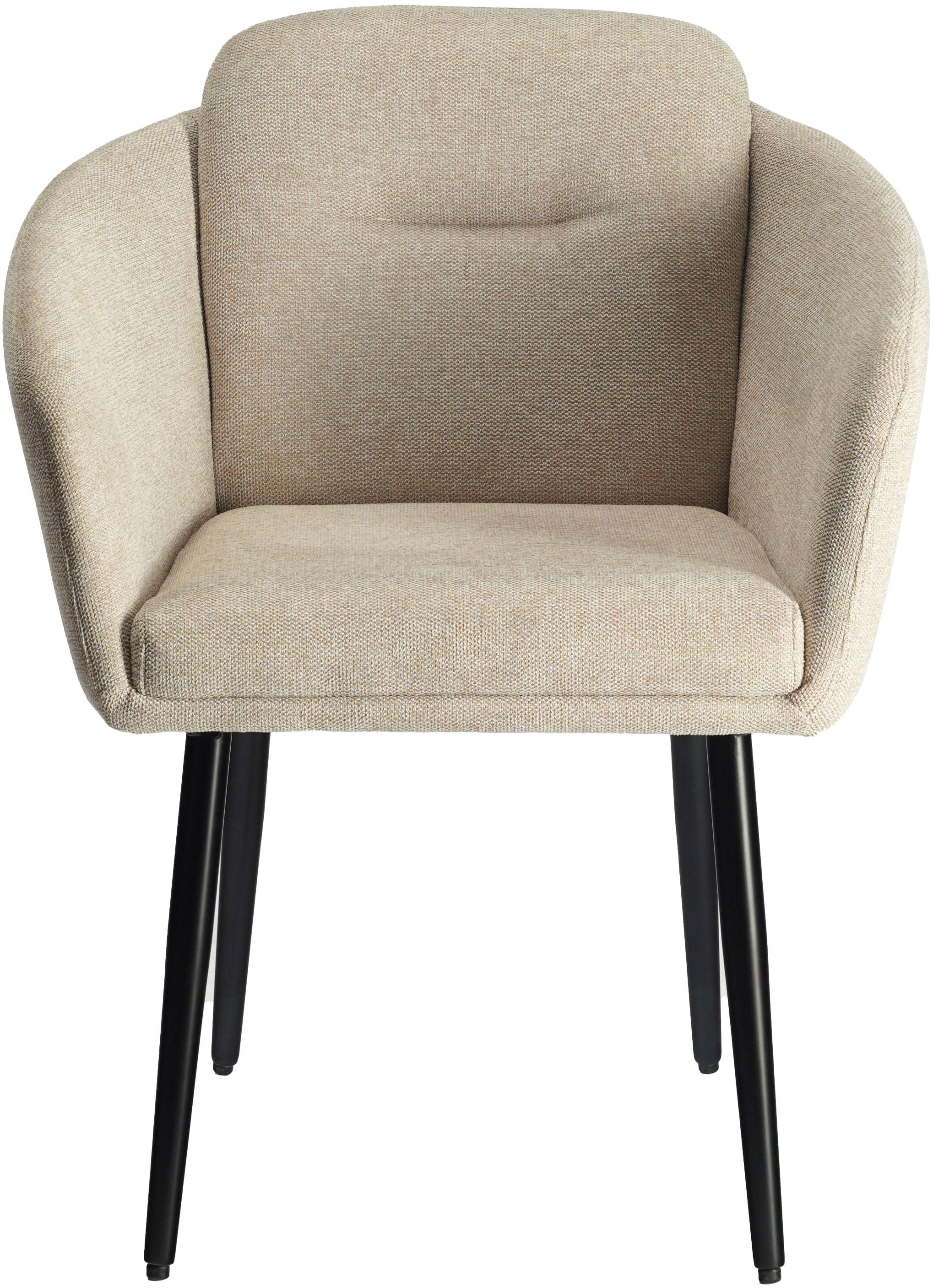 LeGer Home by Lena Gercke Esszimmerstuhl »Fleur, TOPSELLER!, OTTOs Choice« (Set) 2 Stk. Struktur (100% Polyester) Strukturstoff, ergonomisches Design, gesteppte Rückenlehne