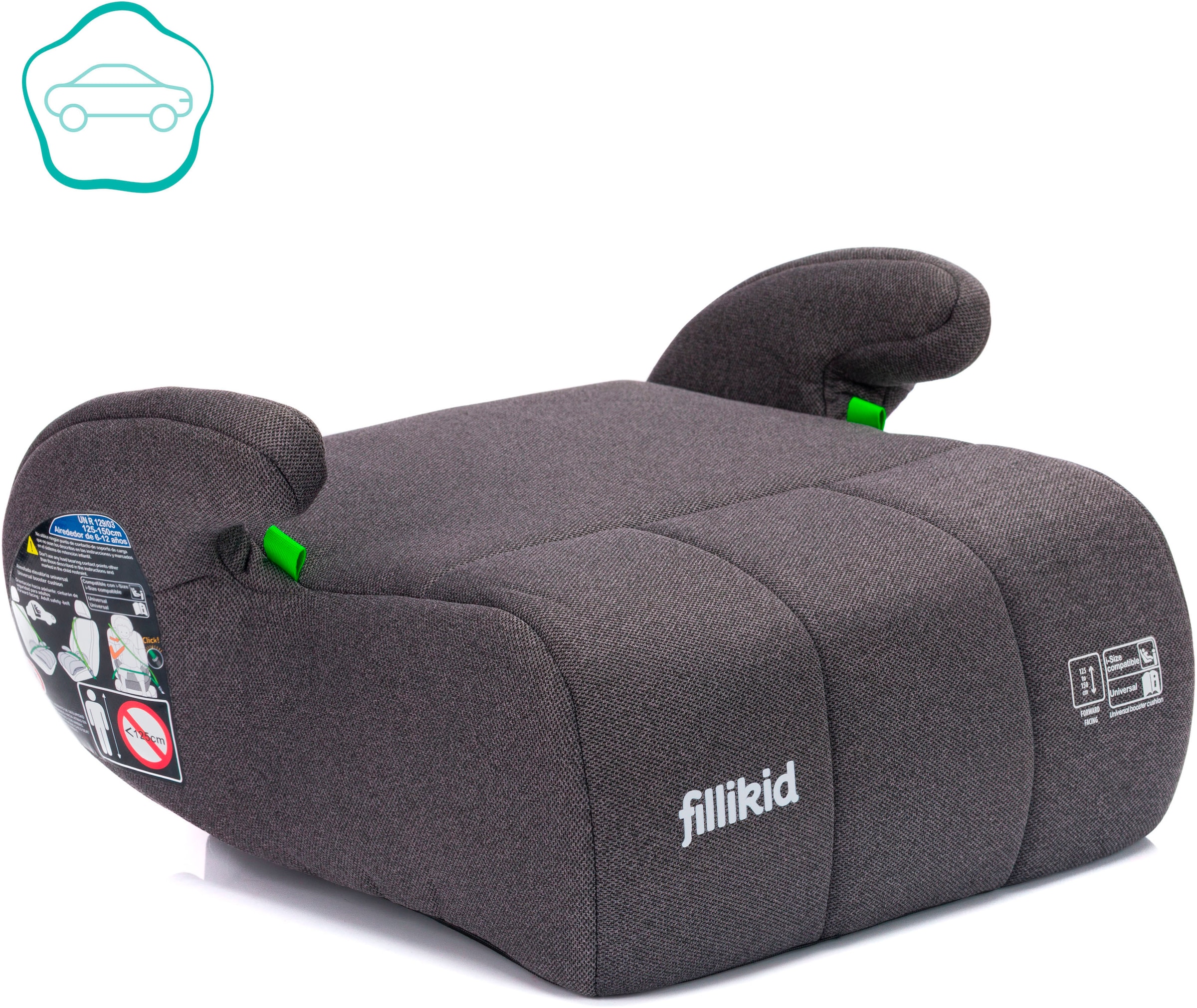 Fillikid Kindersitzerhöhung »Comfort ohne Isofix«