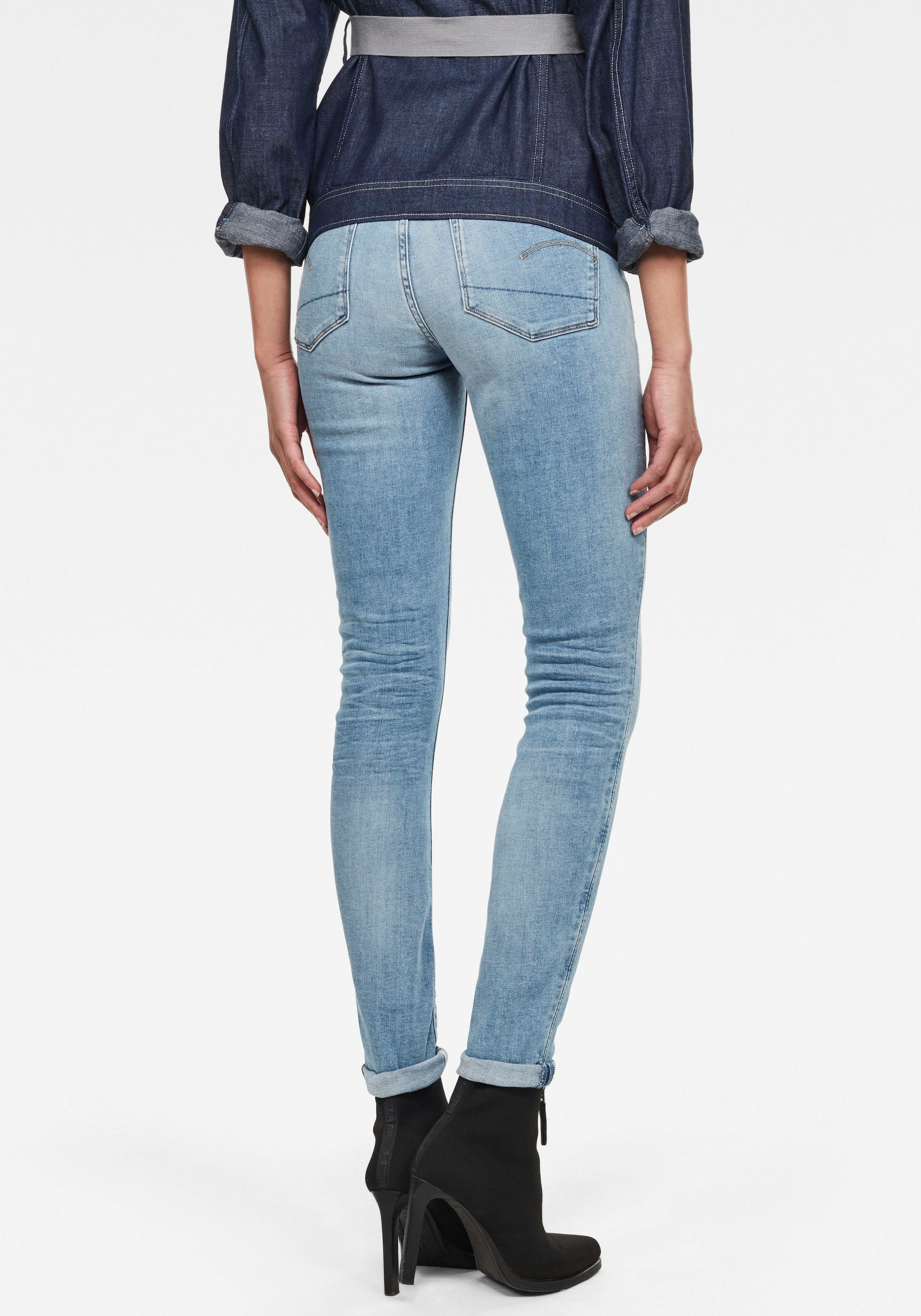 G-STAR Skinny-fit-Jeans »3301 High Skinny«, in High-Waist-Form