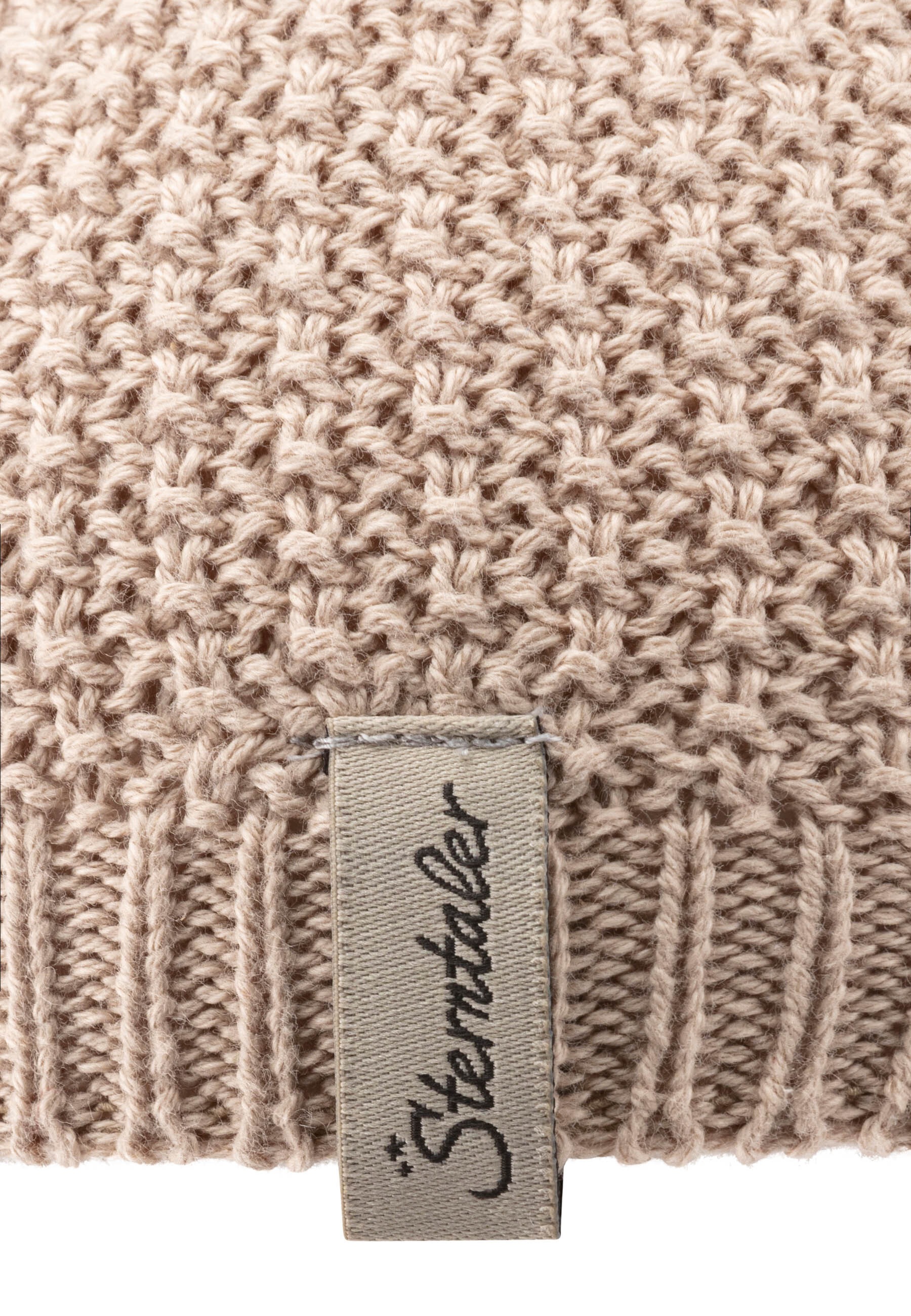 Sterntaler® Strickmütze »GOTS Strickmütze Waffel«