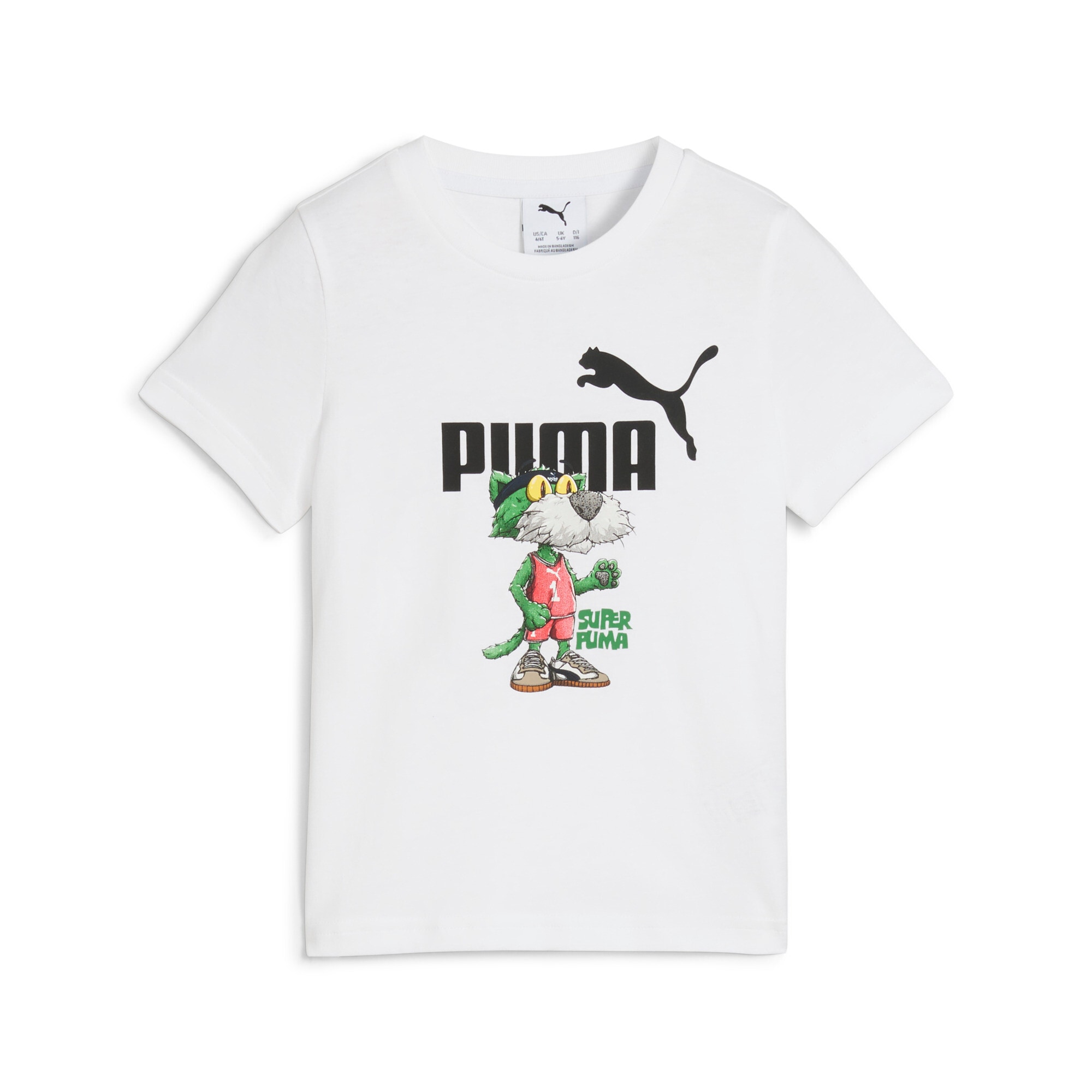 PUMA T-Shirt »SUPER  GRAPHIC TEE PS« Regular Fit, Kurzarm, Rundhalsausschnitt, mit Print-Applikation