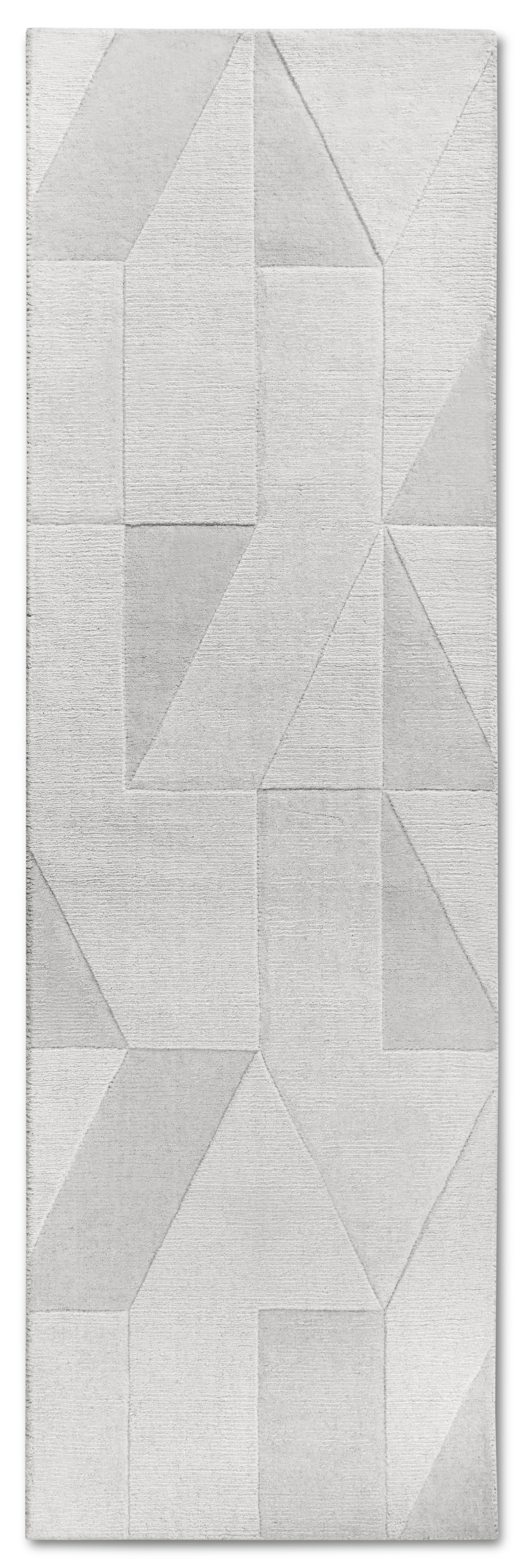 Villeroy & Boch Wollteppich »Ursule«, rechteckig, 10 mm Höhe, Läufer, handgewebt, Wolle, Natur, Wohnzimmer, Geometrie, Boho