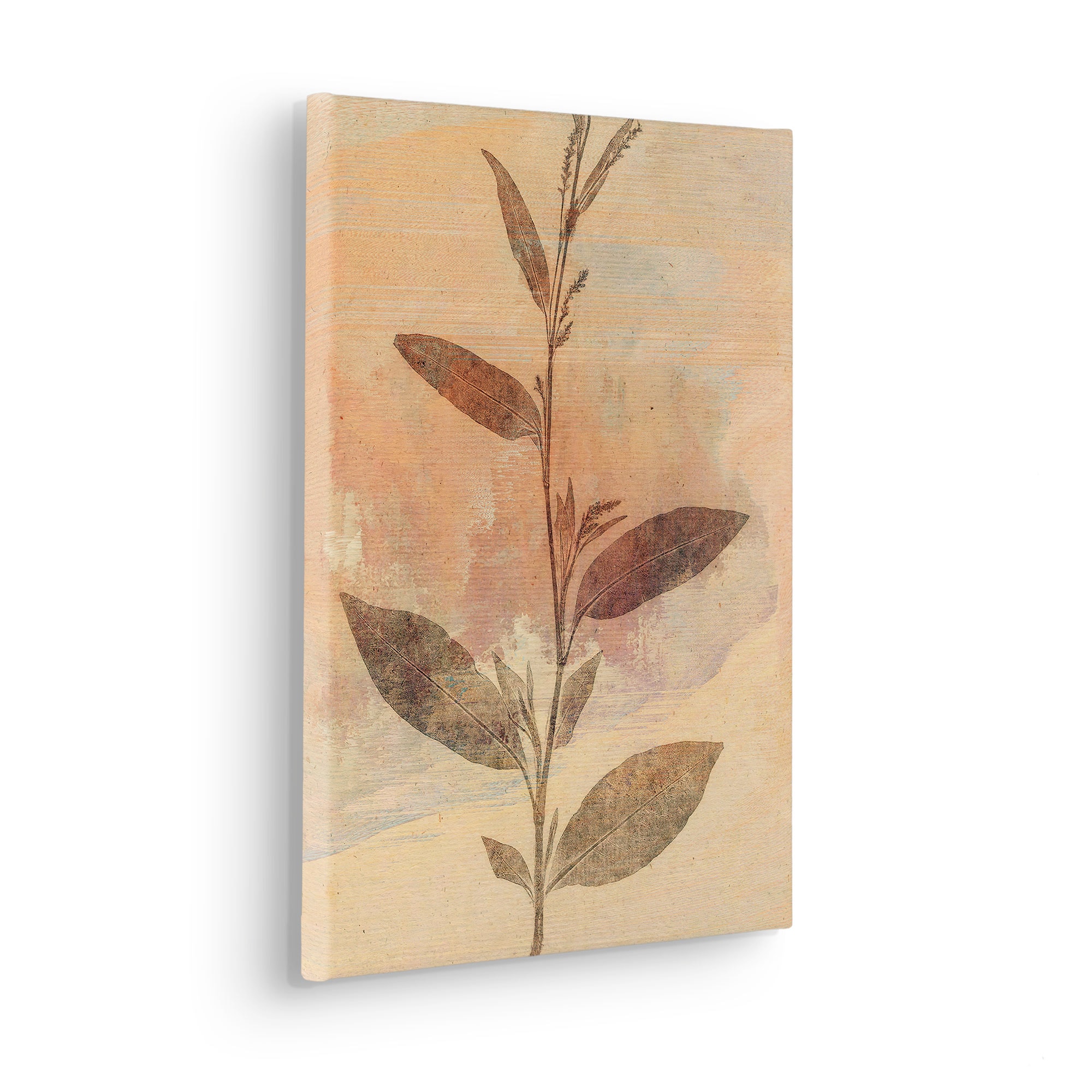 Komar Leinwandbild »Pressed Leaves - Größe 30 x 40 cm«, Natur, (1 St.), Keilrahmenbild mi Echtholzrahmen