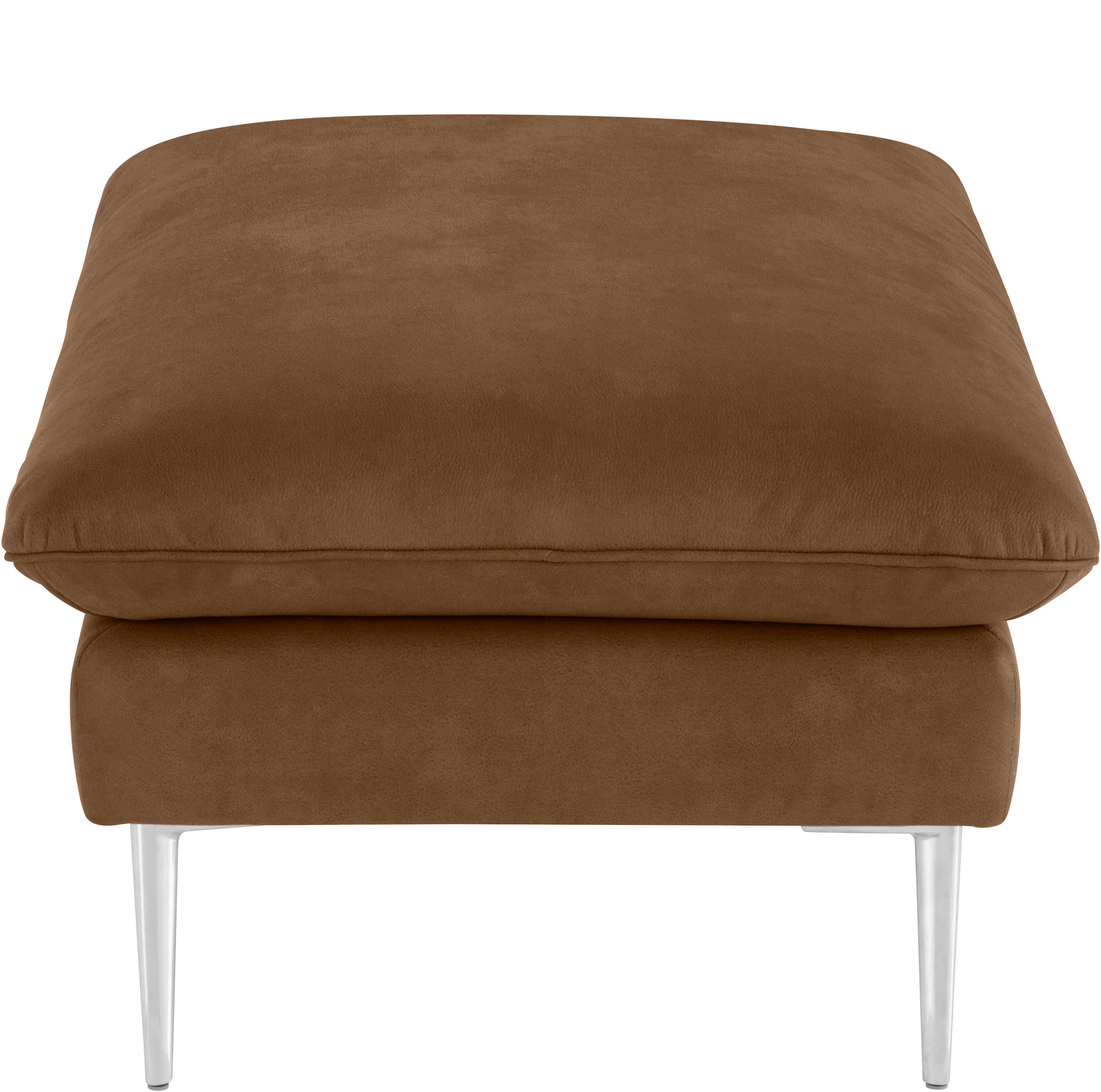 W.SCHILLIG Hocker »enjoy&MORE«, Füße Chrom glänzend, Breite 106 cm