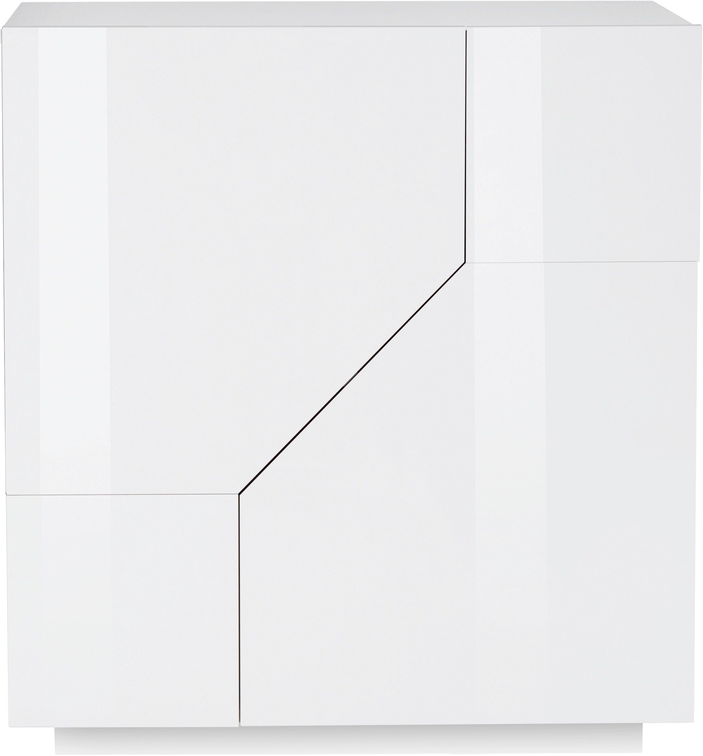 INOSIGN Sideboard »ALIEN-Kommode, Schrank, Anrichte mit 2 Türen und 2 Fächern«, Sideboard Breite ca. 79 cm "100 % Made in Italy"