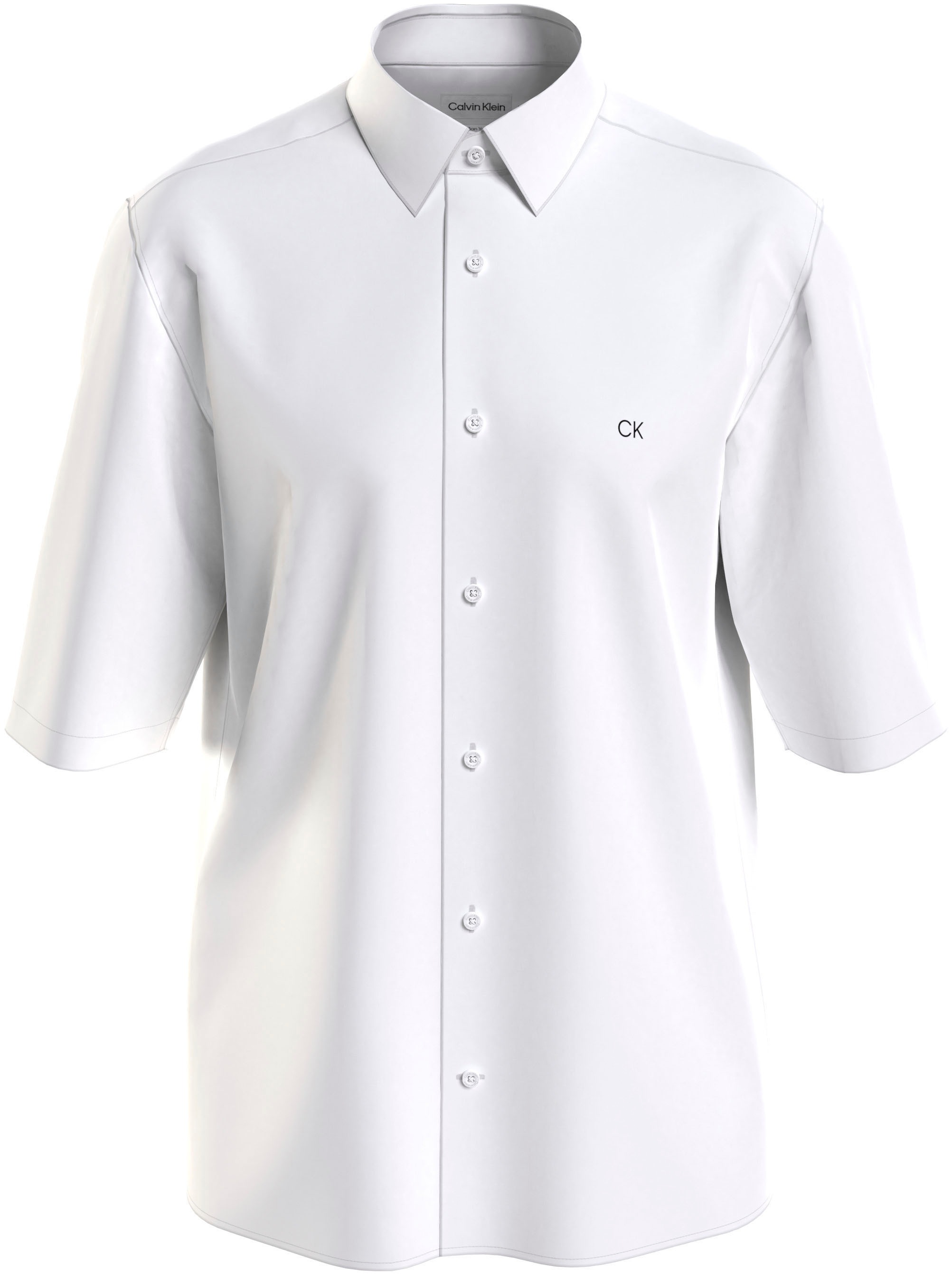 Calvin Klein Big&Tall Kurzarmhemd »BT-STRETCH POPLIN S/S SHIRT«, Große Größen