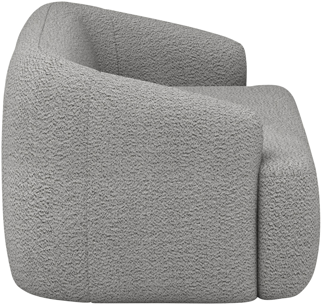 INOSIGN 2-Sitzer »Nergal, Einzelsofa oder L-Form«, Modernes Design, schlichte Optik, stilvoller Blickfang im Wohnzimmer