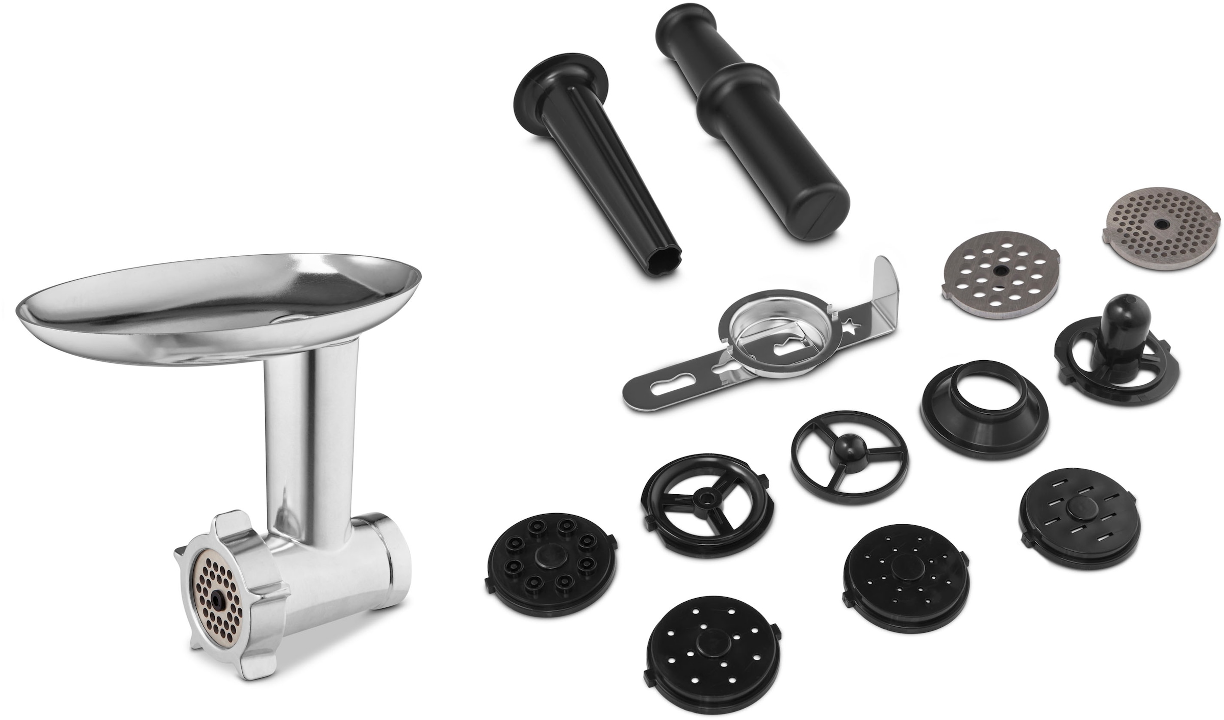 Medion® Küchenmaschine »MD 18442, 8 Geschwindigkeitsstufen, Impulsfunktion, 5L Rührschüssel«, Umfangreiches Zubehör-Set inkl. Eisschüssel für Speiseeiszubereitung