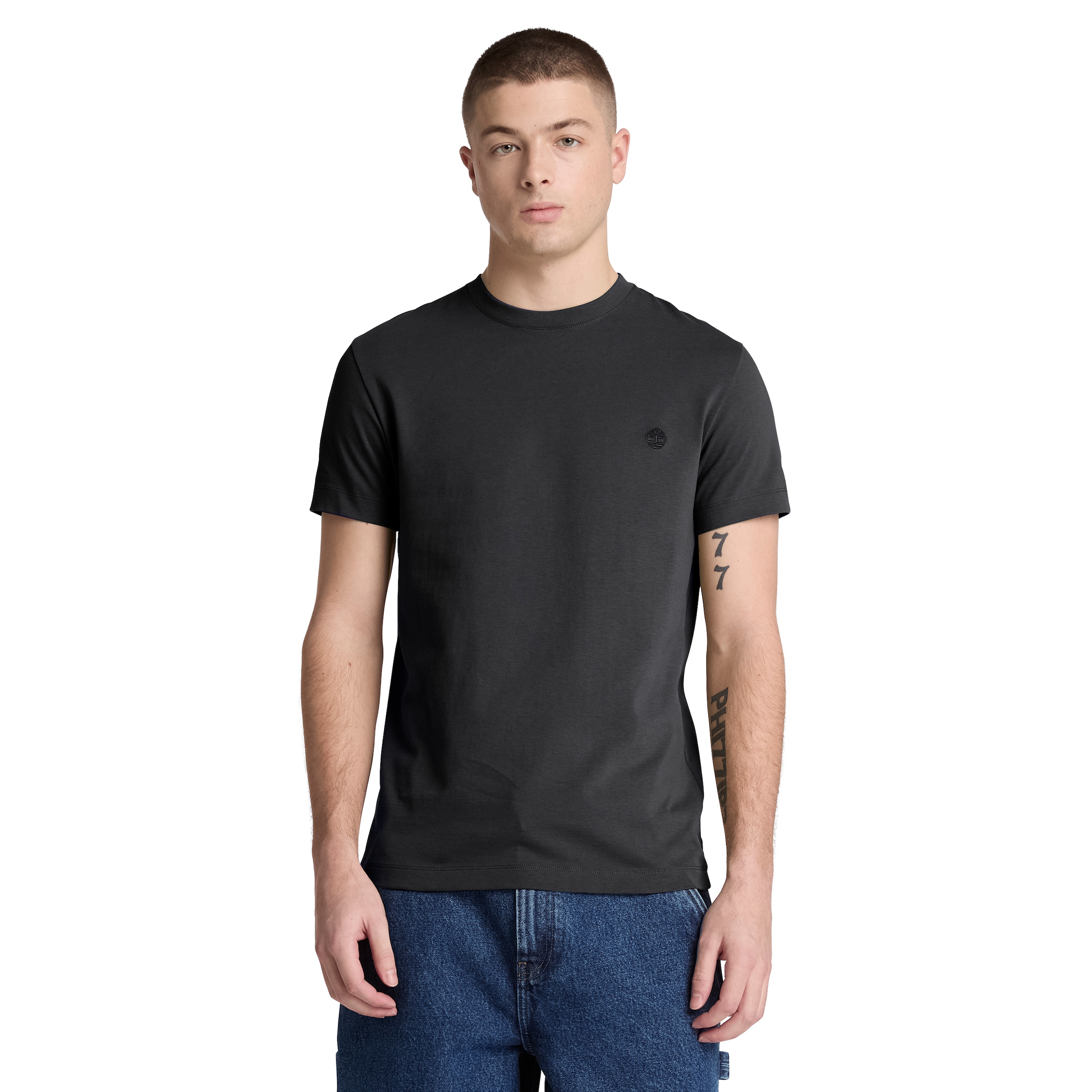 Timberland T-Shirt »DUNSTAN RIVER - SS Tee (Slim)« mit Rundhalsausschnitt, Kurzarm-Design, aus Baumwolle