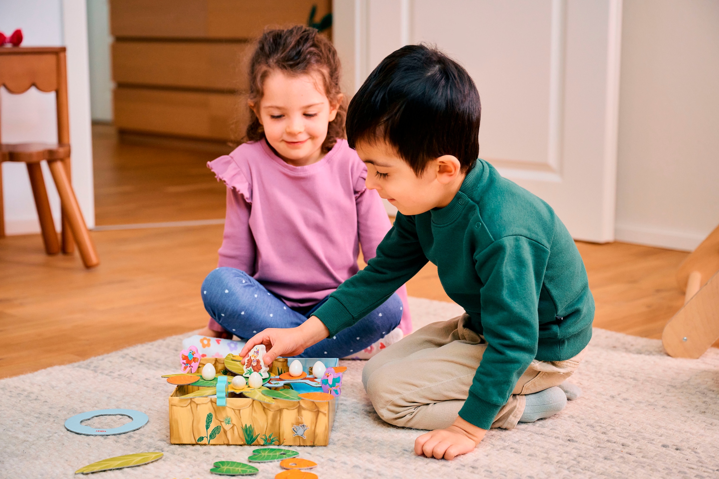 Haba Spiel »Auweia, Frau Geier! Im Nest wackeln Eier«