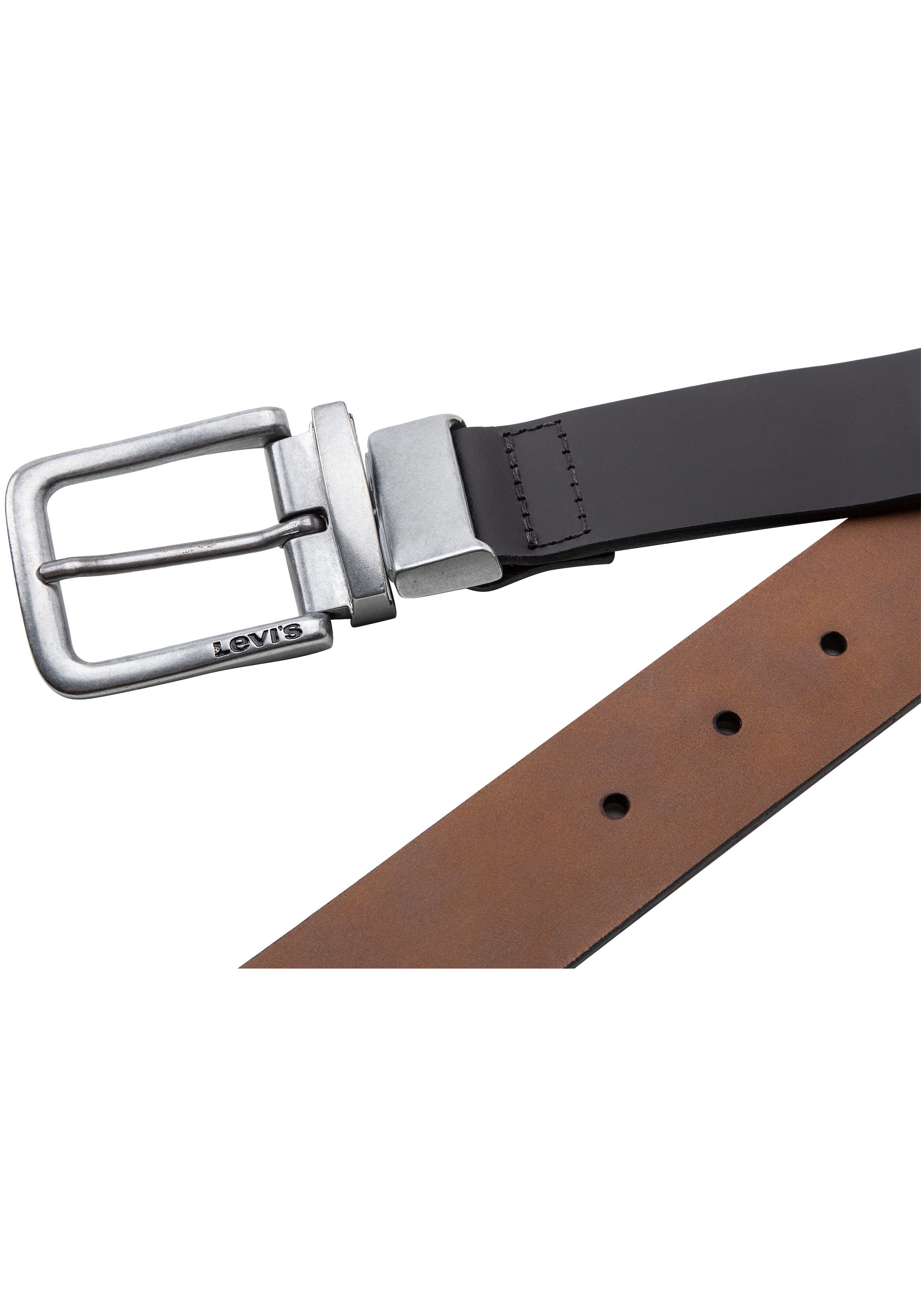 Levi's® Wendegürtel »Reversible Classic Belt«, in zwei unterschiedlichen Farben tragbar