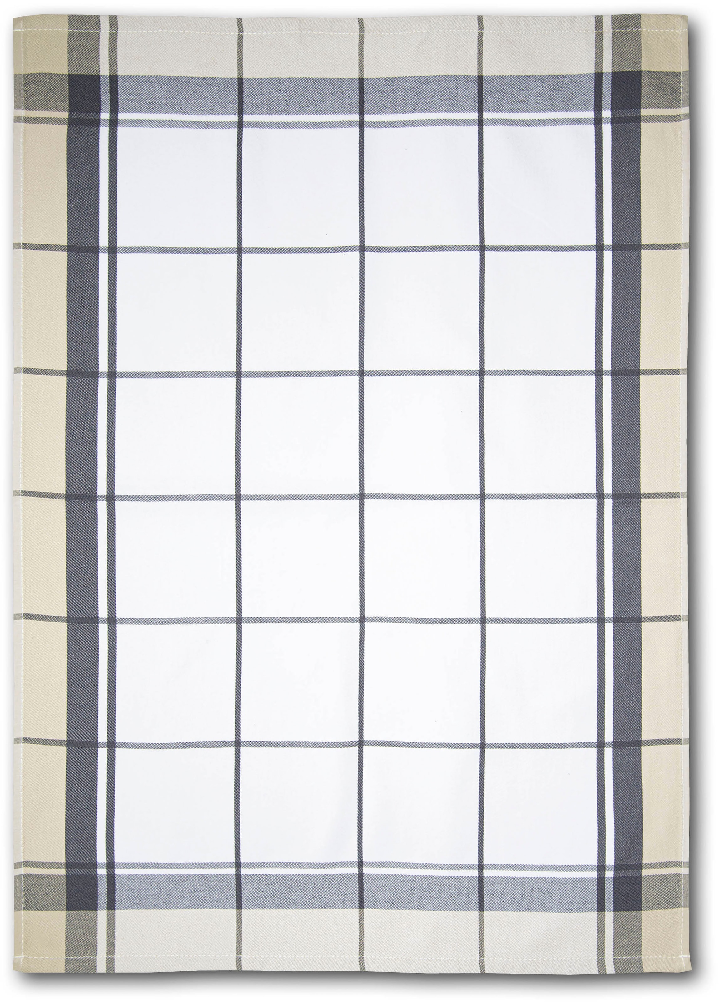 Dyckhoff Geschirrtuch »KARO, Maße je Tuch ca. 50x70 cm, aus 100% Baumwolle« mit drei verschiedenen Motiven