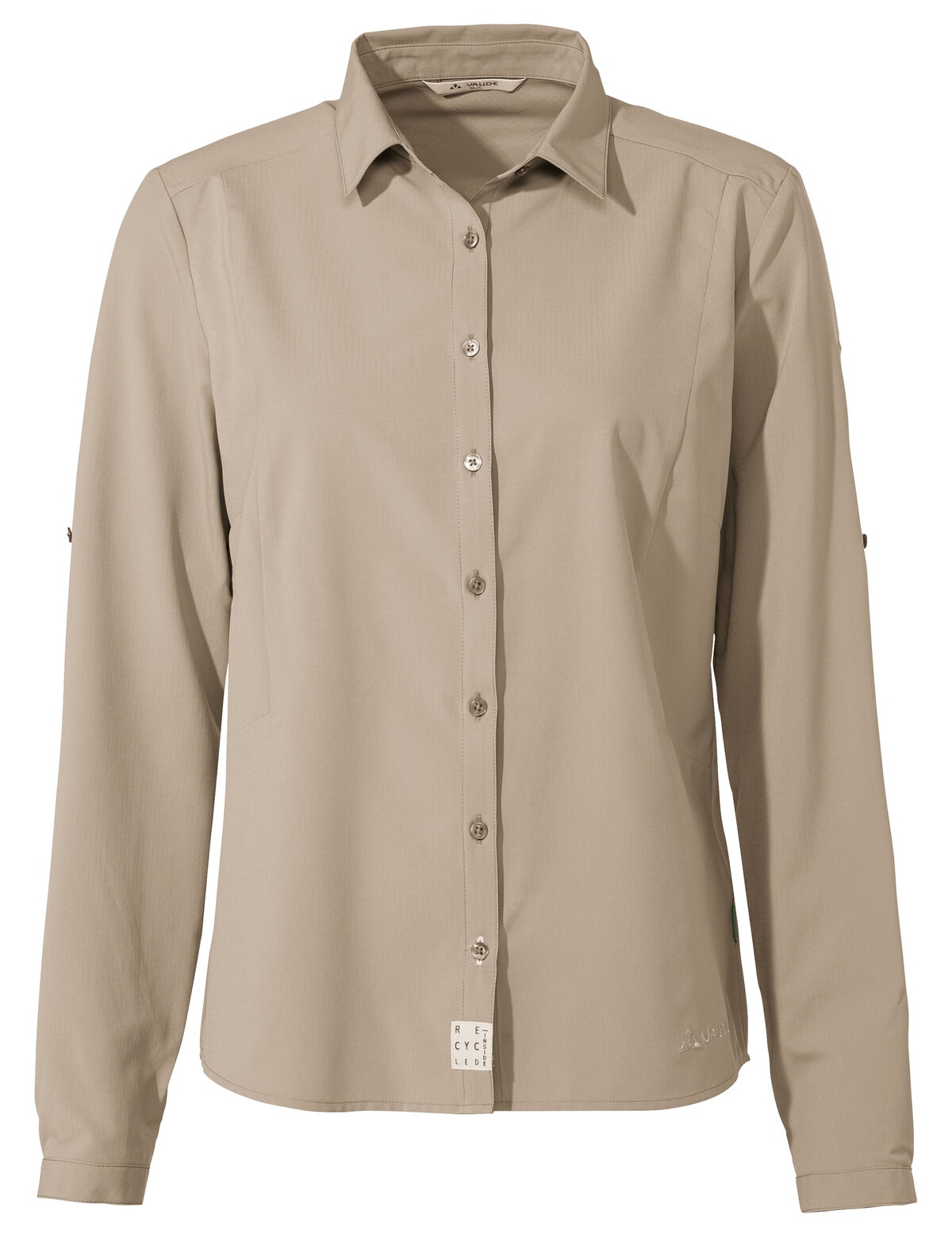 VAUDE Langarmshirt »WOMEN'S ROSEMOOR LS SHIRT IV« Langarm, für Trekking und Wandern, leicht und atmungsaktiv