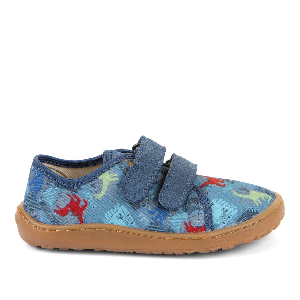 froddo® Barfußschuh »BAREFOOT CANVAS«  Sneaker, Klettschuh mit Baumwollfutter, Klett-Hausschuh