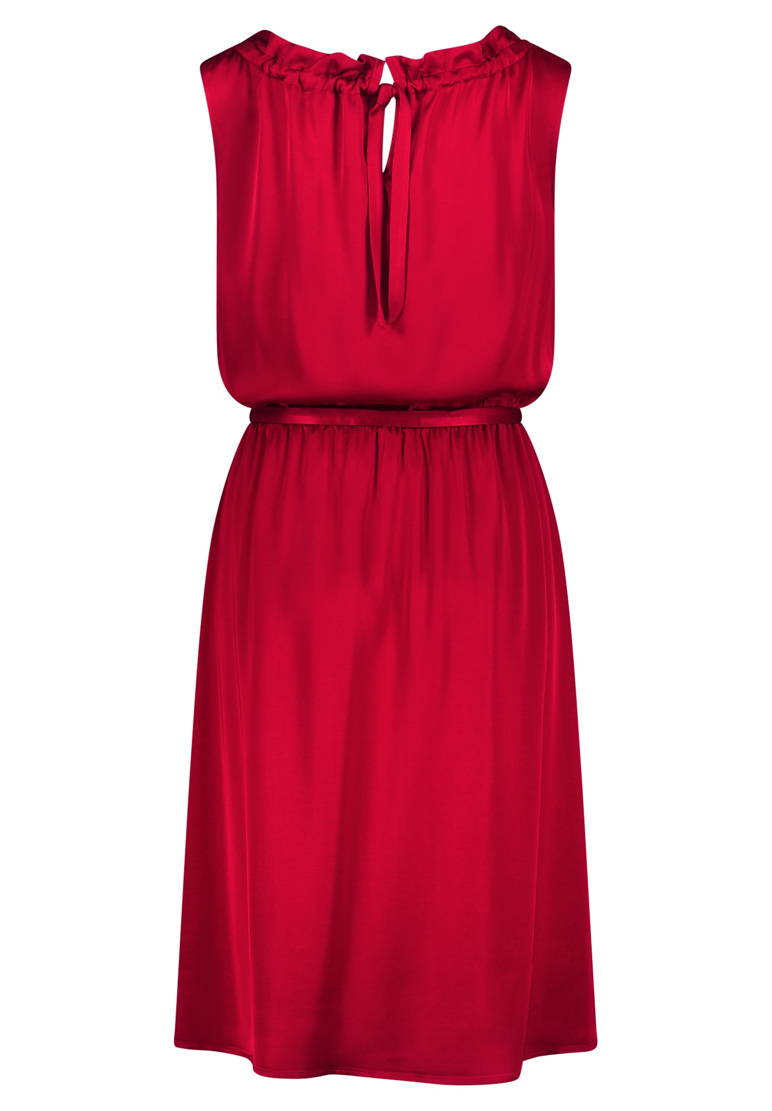 Betty&Co A-Linien-Kleid »Freizeitkleid mit Bindegürtel«