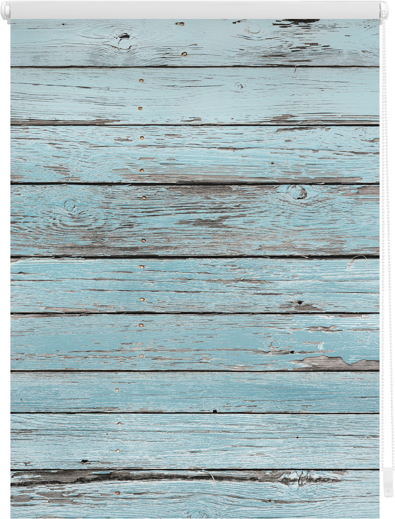 LICHTBLICK ORIGINAL Seitenzugrollo »Klemmfix Motiv Bretter Vintage« Lichtschutz ohne Bohren freihängend bedruckt