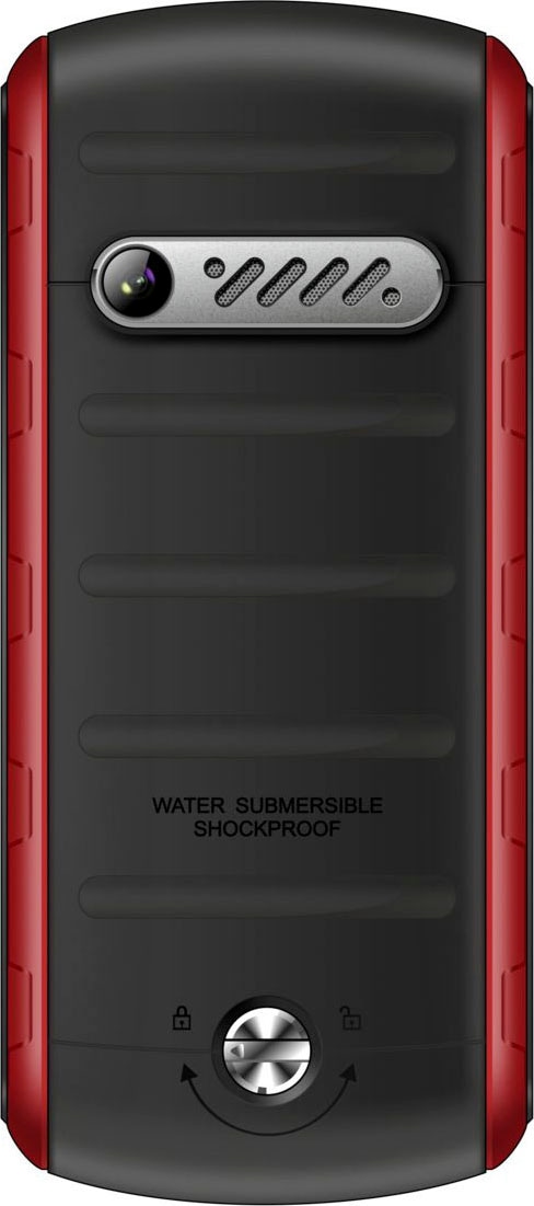Beafon Handy »AL560«, rot, 6,1 cm/2,4 Zoll, 1 MP Kamera ➥ 3 Jahre XXL  Garantie | UNIVERSAL