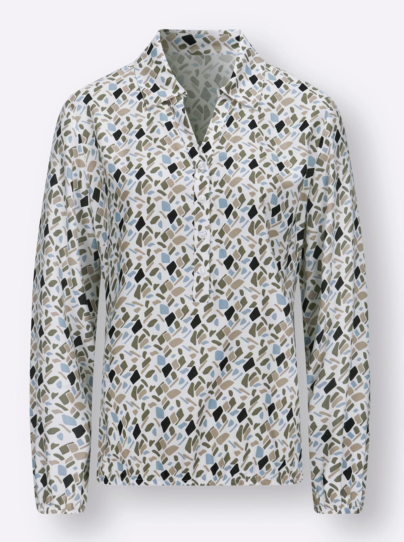 Classic Basics Druckbluse
