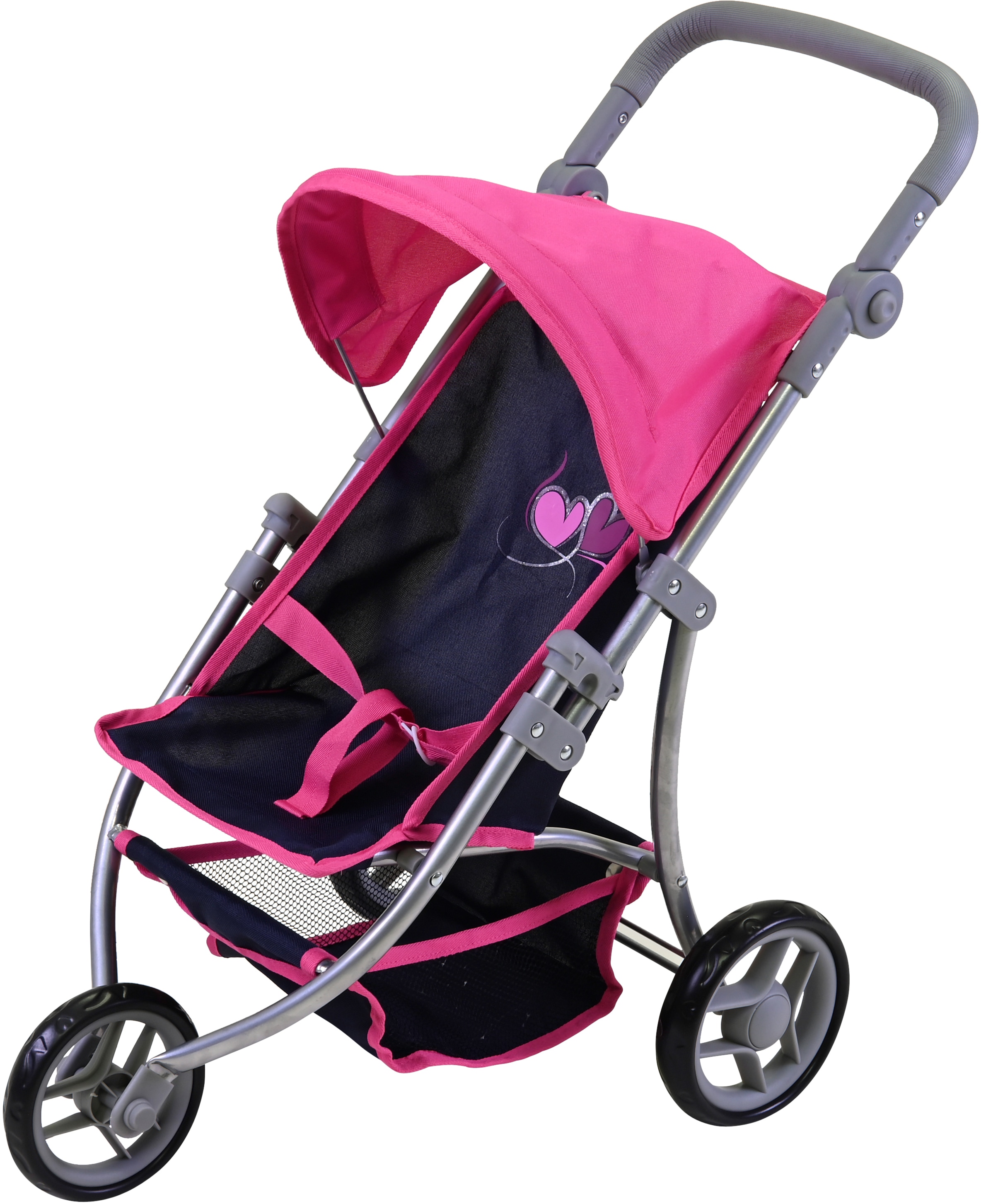 Knorrtoys® Puppenbuggy »Lio - Flying Hearts Blue«