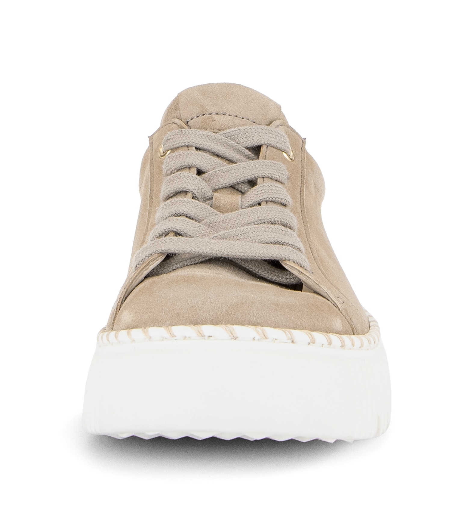 Gabor Plateausneaker  , Freizeitschuh, Halbschuh, Schnürschuh mit Kontrast-Rahmennaht