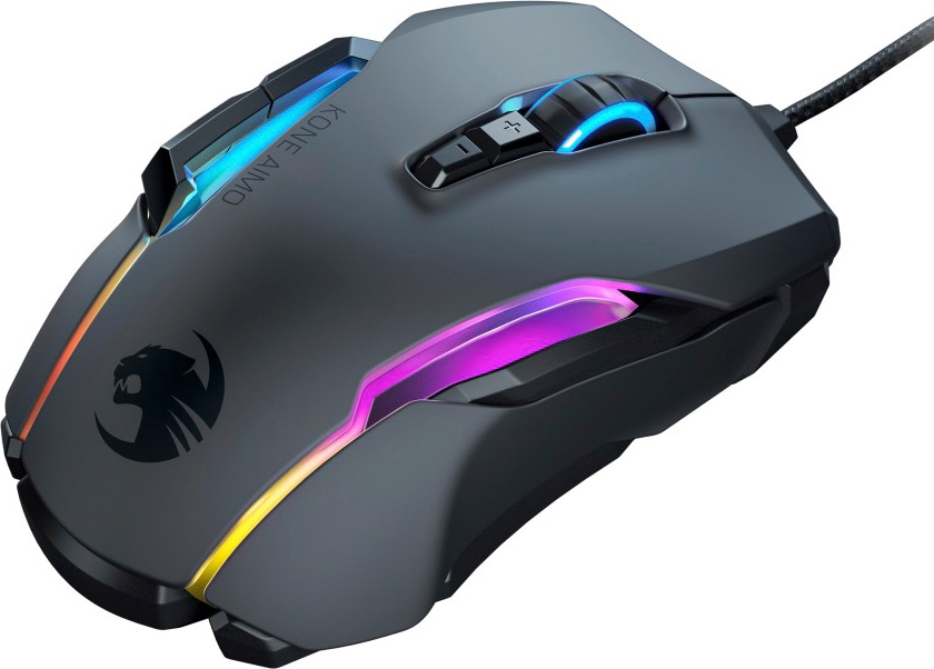 ROCCAT Gaming-Maus »Kone AIMO - remastered«, USB-kabelgebunden ➥ 3 Jahre  XXL Garantie | UNIVERSAL