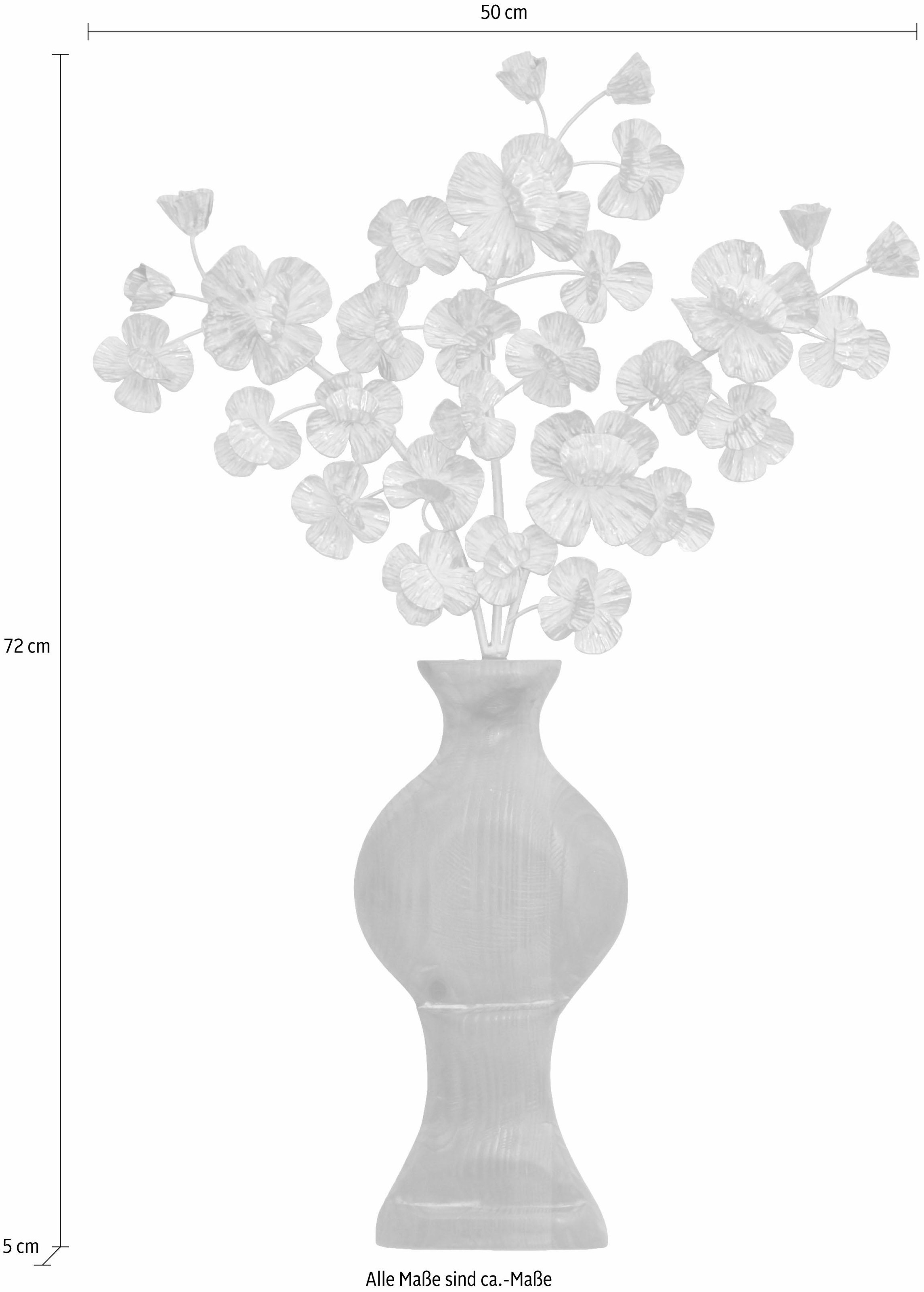 HOFMANN LIVING AND MORE Wanddekoobjekt naturbraun, gold gewischt