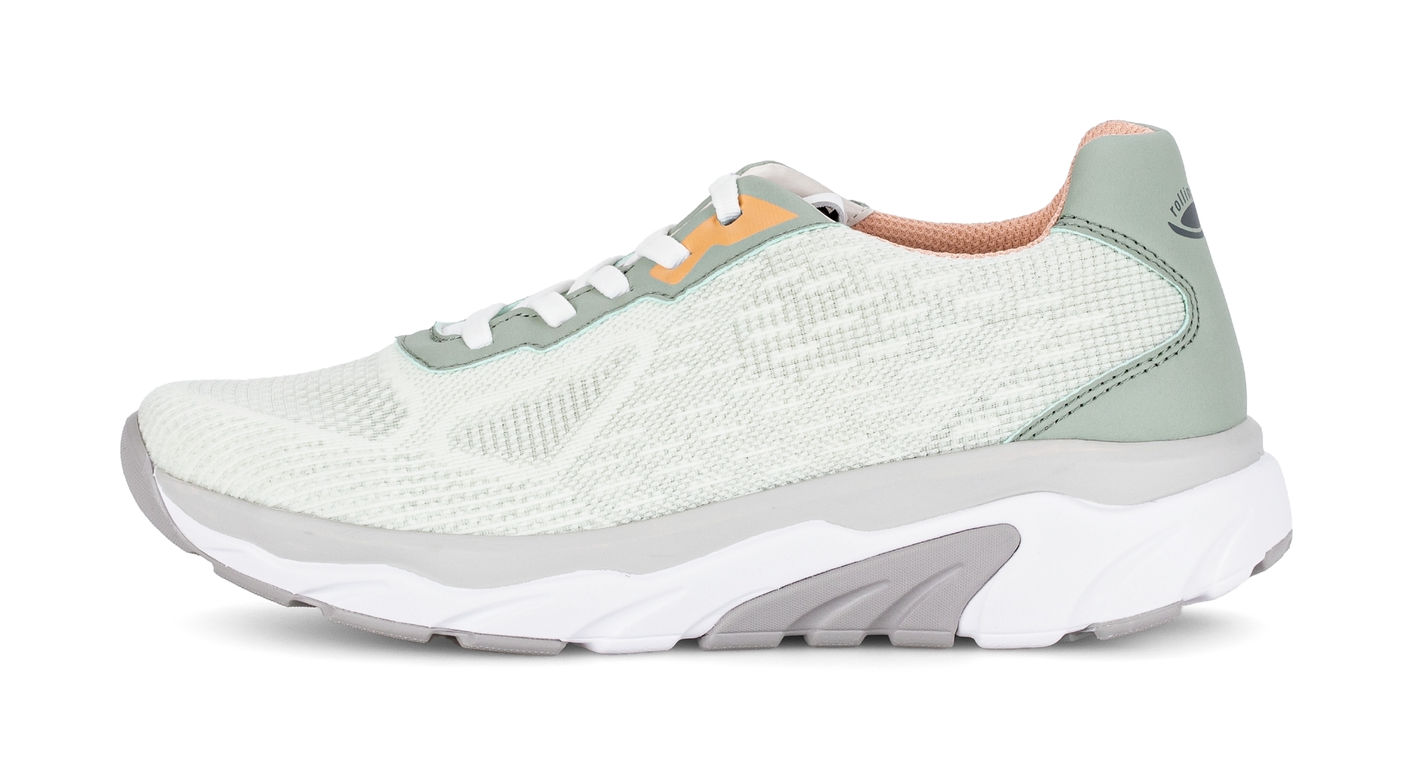 rollingsoft Keilsneaker  , Freizeitschuh, Halbschuh, Schnürschuh mit Logo an der Ferse, G-Weite