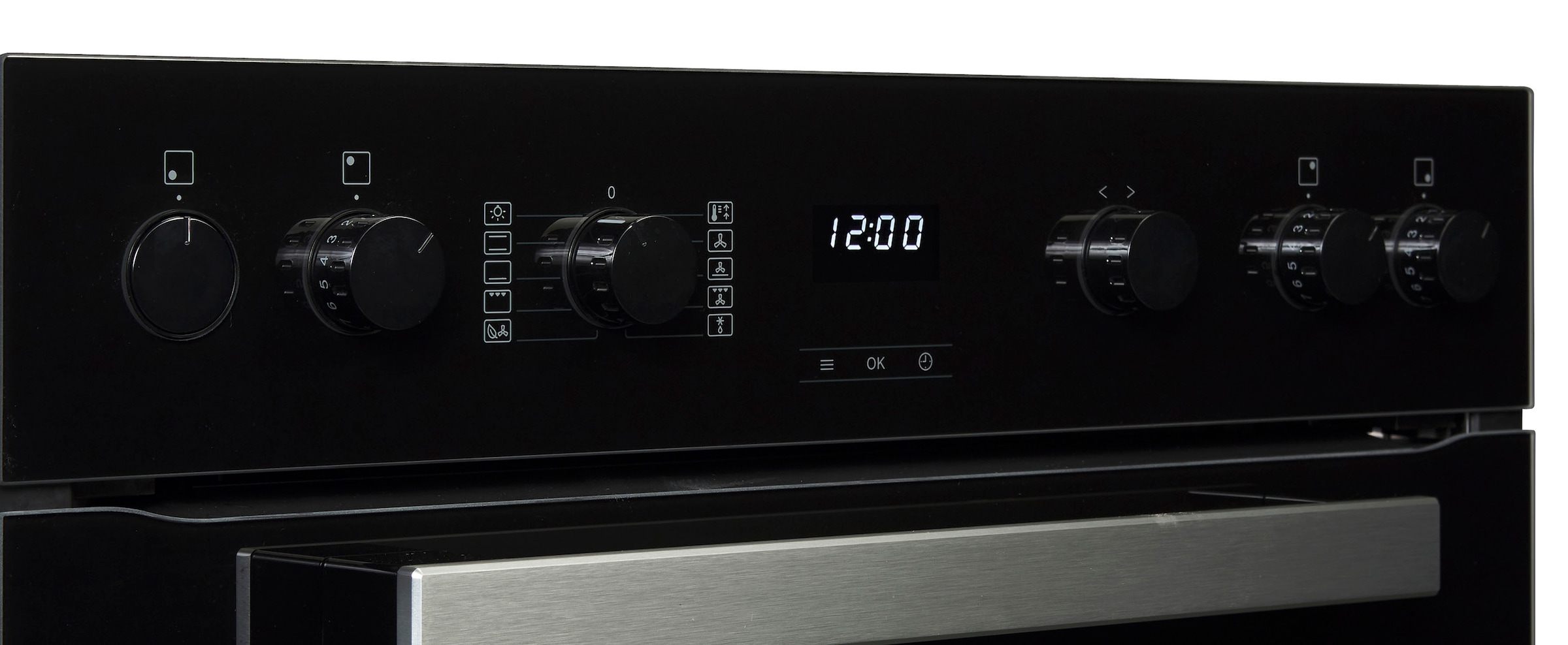 Miele Elektro-Herd-Set »H2455E OBSW + KM 6003 LPT« Herd-Set - Kombination aus Herd und flexibel nutzbarem Kochfeld