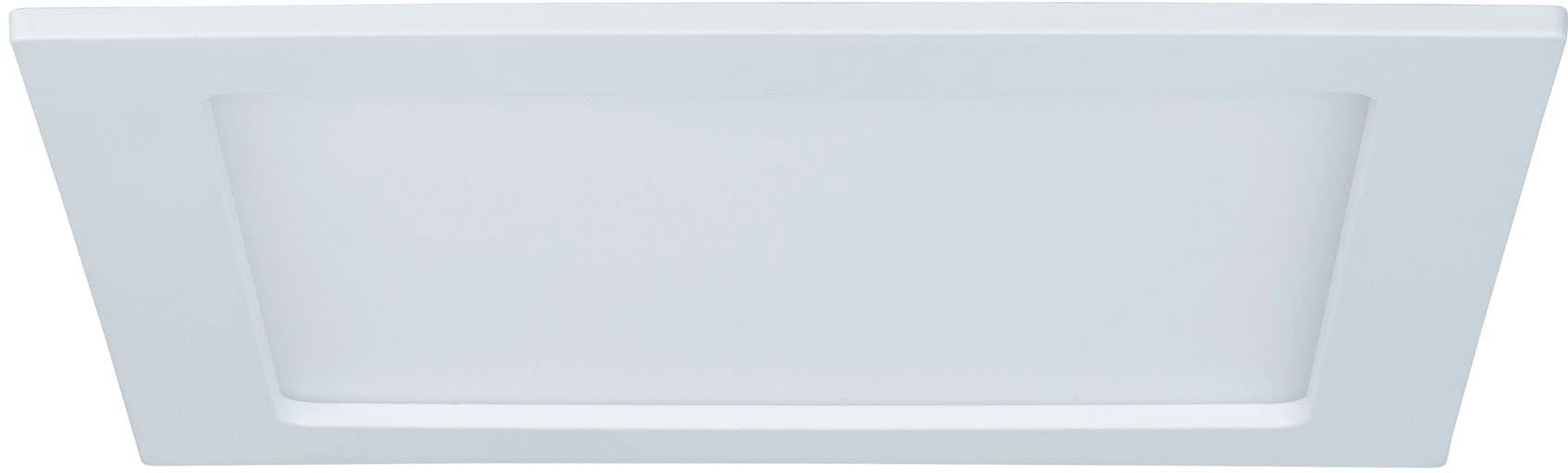Paulmann LED Deckenleuchte, 1 flammig, Panel Dimmbar Badleuchte Weiß eckig 9W IP44 spritzwassergeschützt