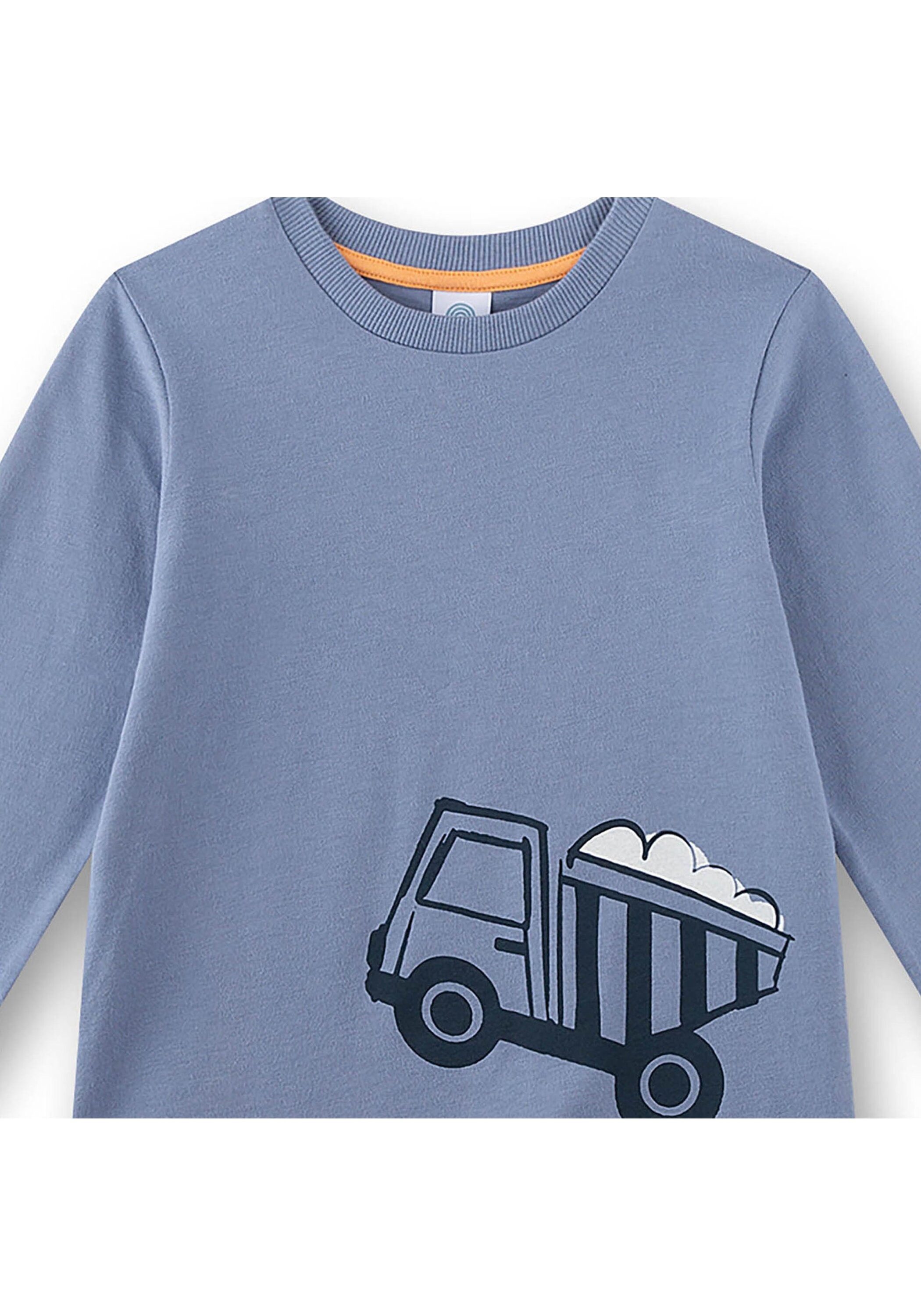 Sanetta Schlafanzug »Pyjama Schlafanzug Bagger lang Kids 1er Pack« 1