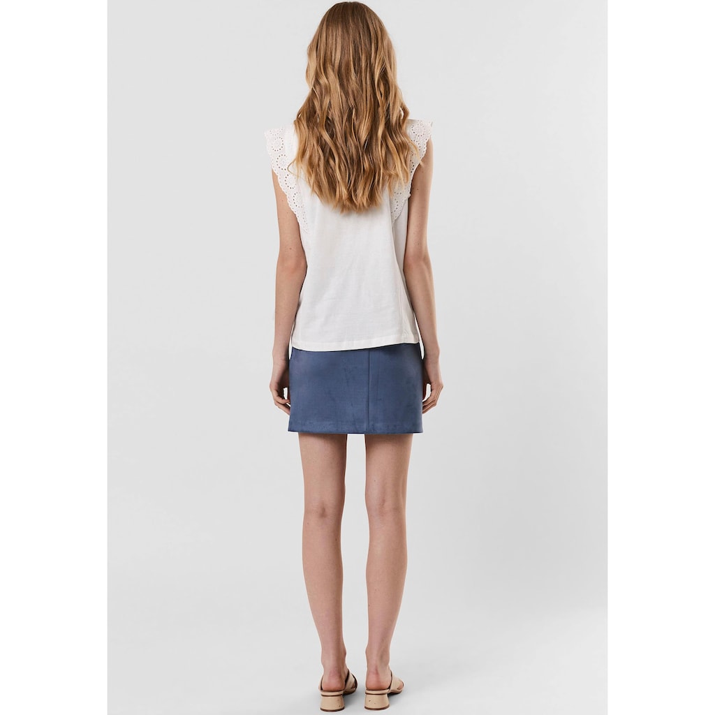 Vero Moda Rundhalsshirt »VMHOLLYN SS TOP«