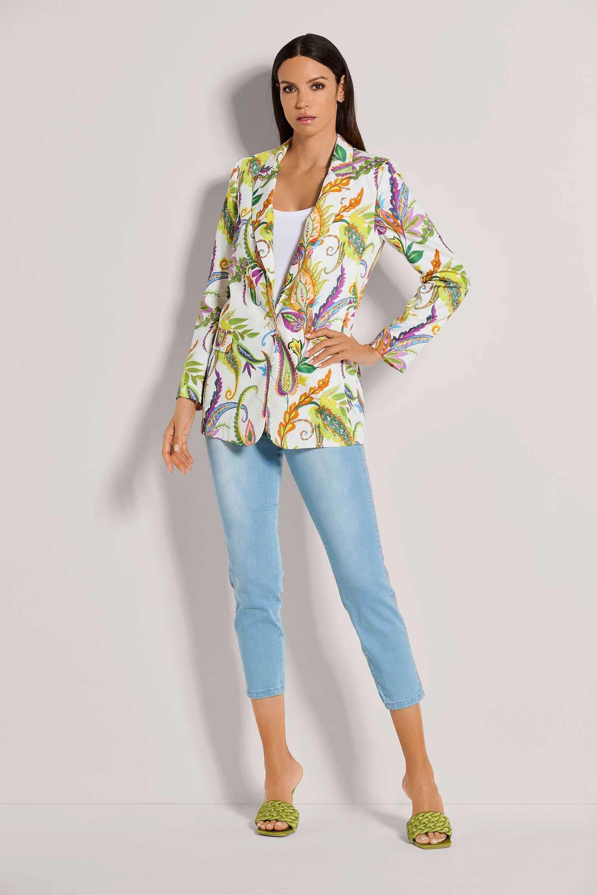 MADELEINE Jackenblazer »Blazer Langer Baumwoll-Blazer«