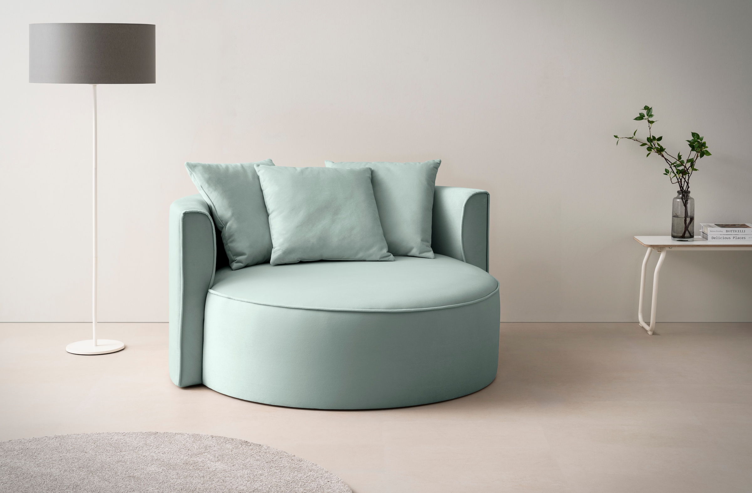 XXL-Sessel »Isalie, Sessel in modernen Farben, Lesesessel, Loveseat, Big-Sessel«,...