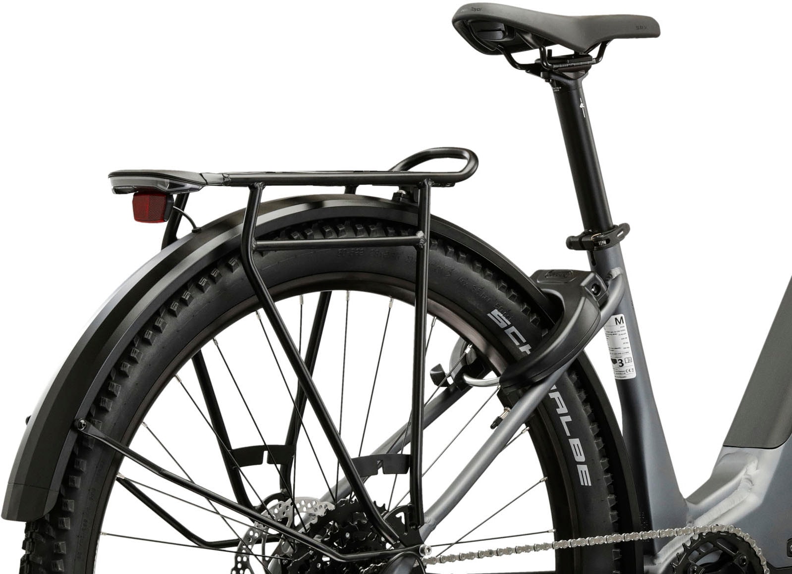 Kross »Influx Hybrid SUV 2.0 16,7Ah / 600 Wh 29 Zoll grau 9 Gänge 2026« 9 Gang Shimano CUES U4000 Schaltwerk Kettenschaltung Mittelmotor 250 W