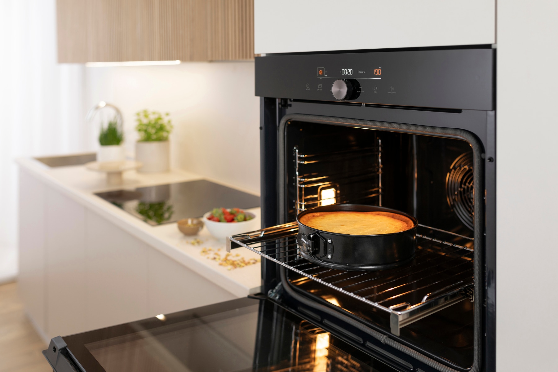 GORENJE Pyrolyse Backofen  »GO66E PIZZA350C«, mit Vollauszug, Pyrolyse-Selbstreinigung, PizzaPlus: In 3:30 Min. bei 350 °C die perfekte Pizza zuhause backen