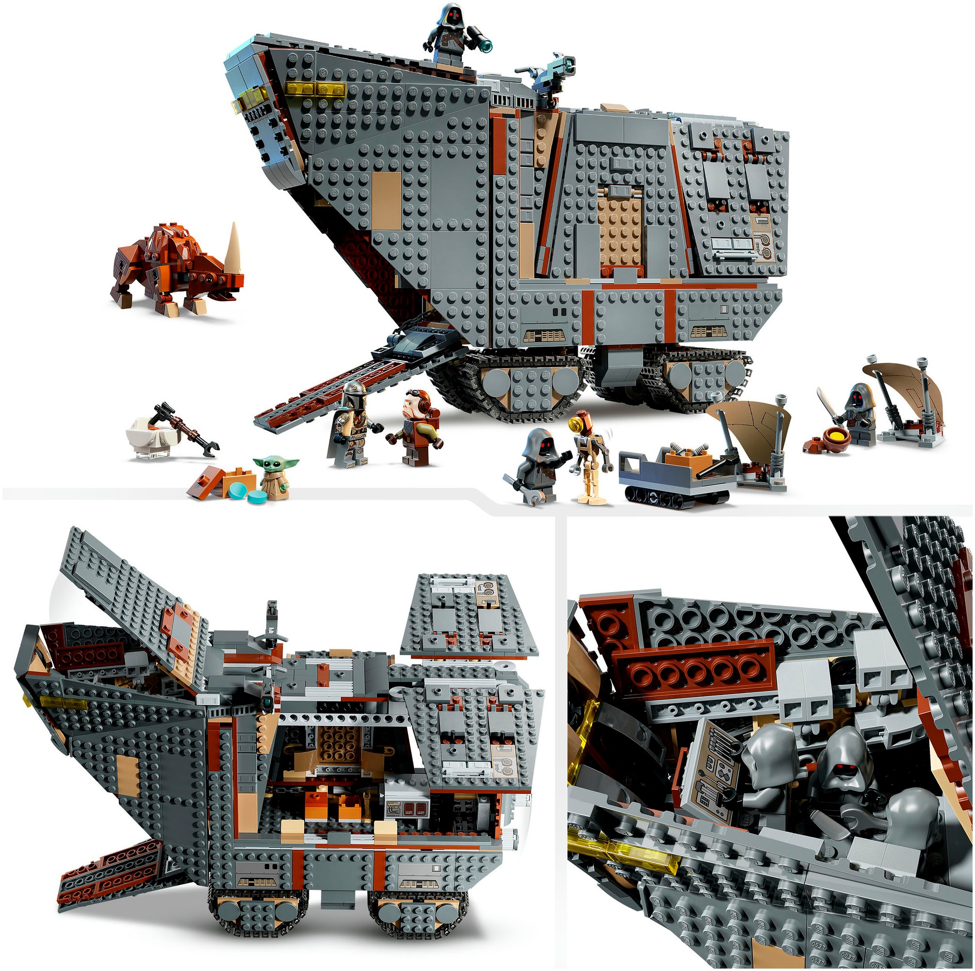 LEGO® Konstruktionsspielsteine »Offworld Sandkrawler und Schlammhorn (75453), LEGO Star Wars™« Made in Europe