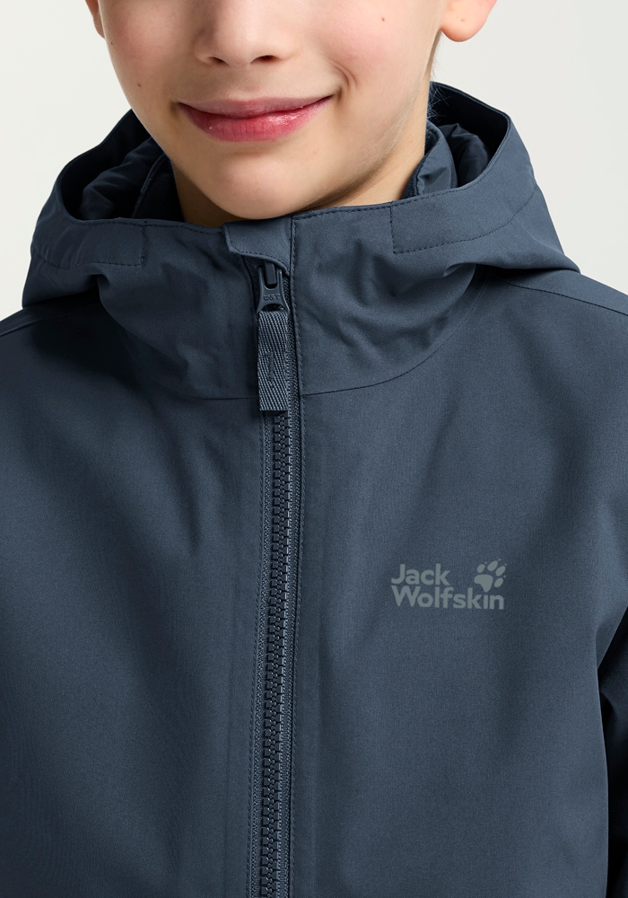Jack Wolfskin 3-in-1-Funktionsjacke »HYBRID 3IN1 JACKET K« 3in1, wasserdicht, Übergangsjacke/Winterjacke