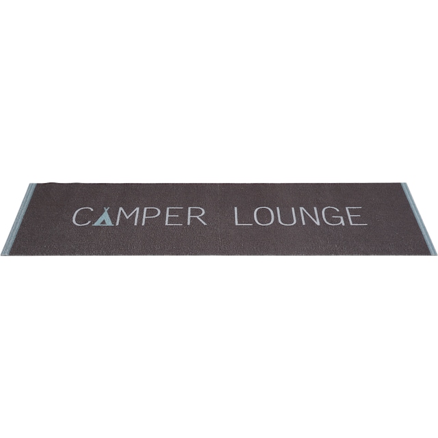 my home Läufer »Camping Club«, rechteckig, mit Schriftzug, ideal für Camper,  In- und Outddor geeignet online kaufen